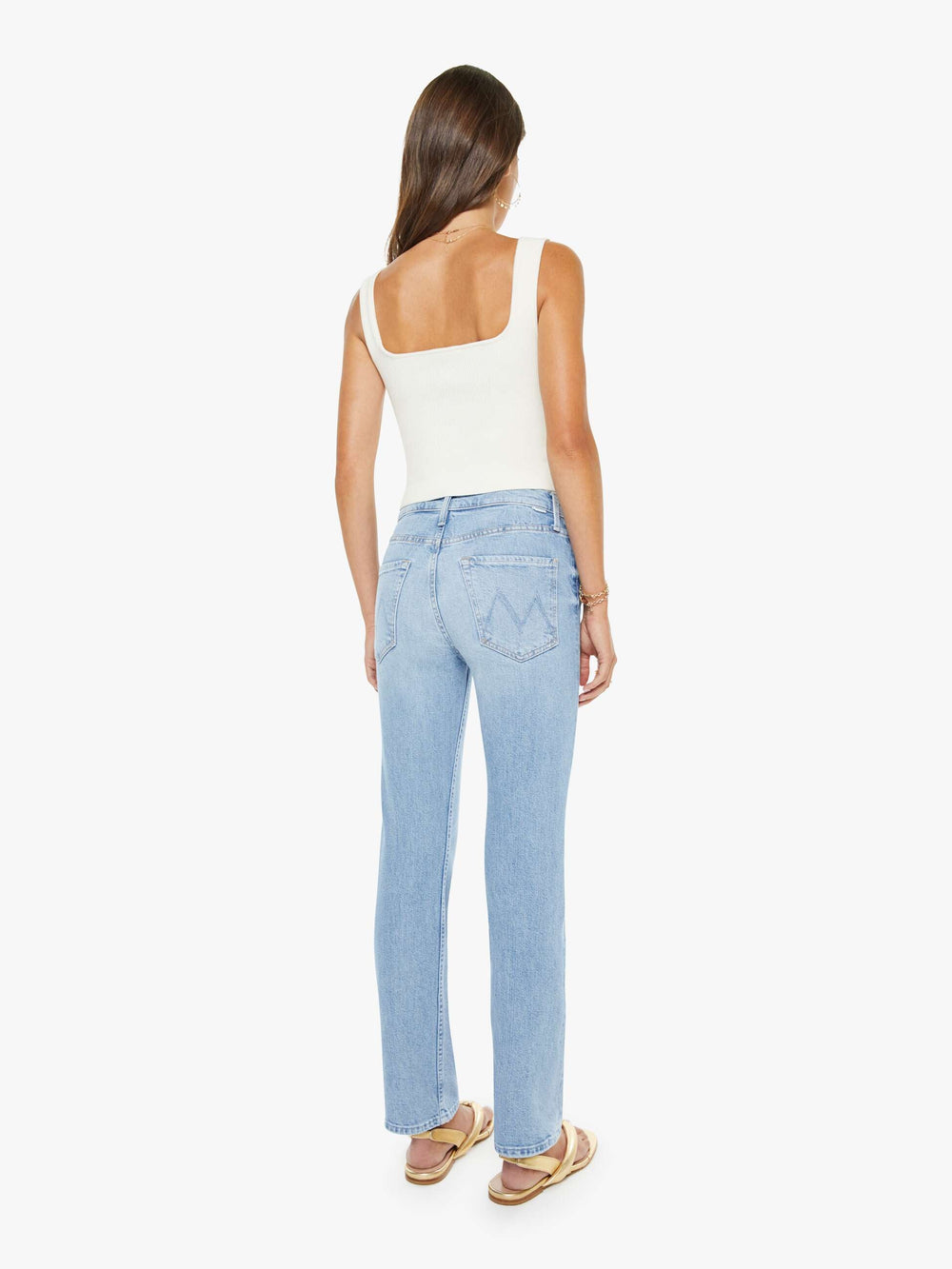 Mother Denim High Waisted Rider Hover