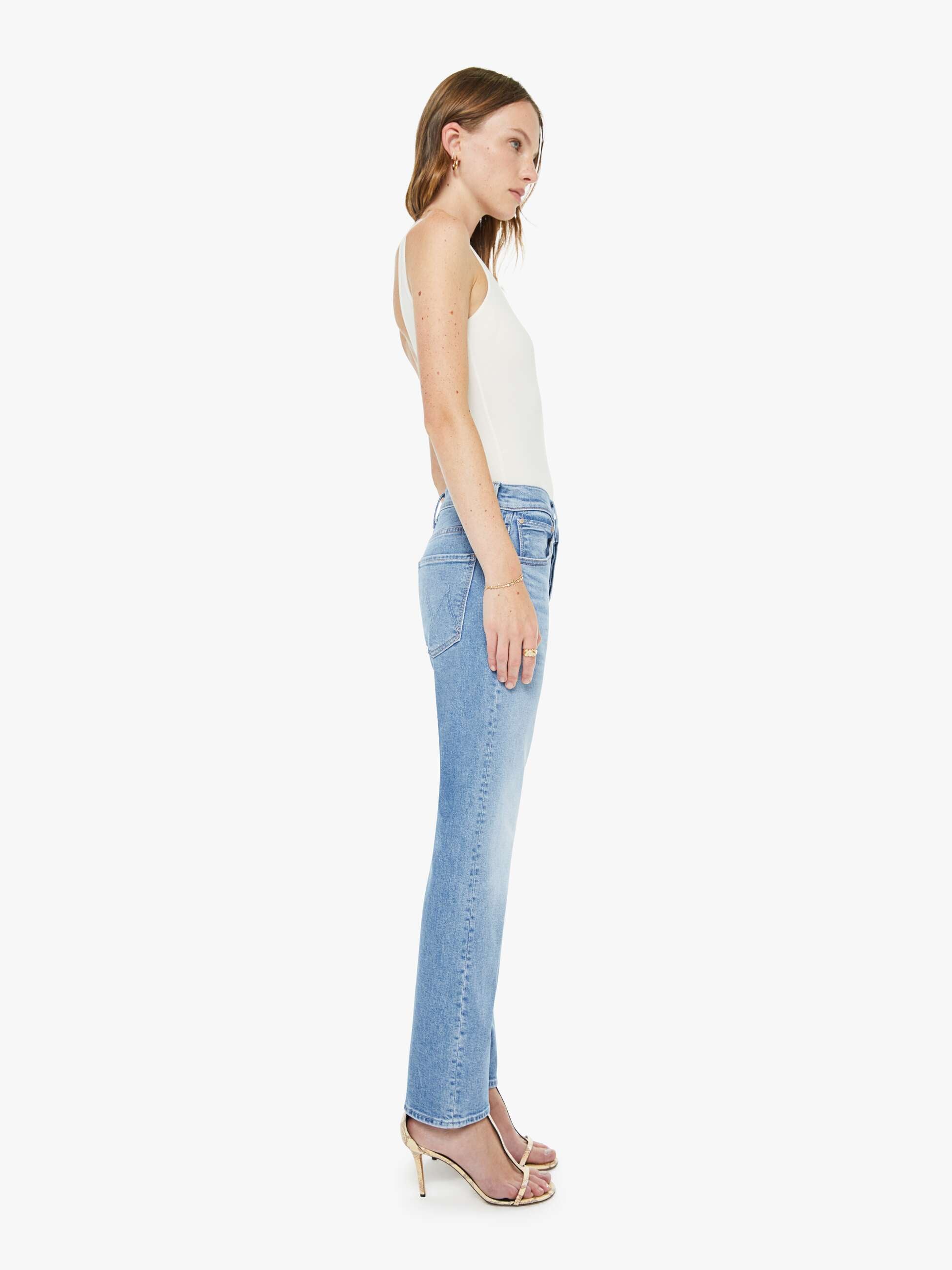 Mother Denim The Mid Rise Hiker Hover