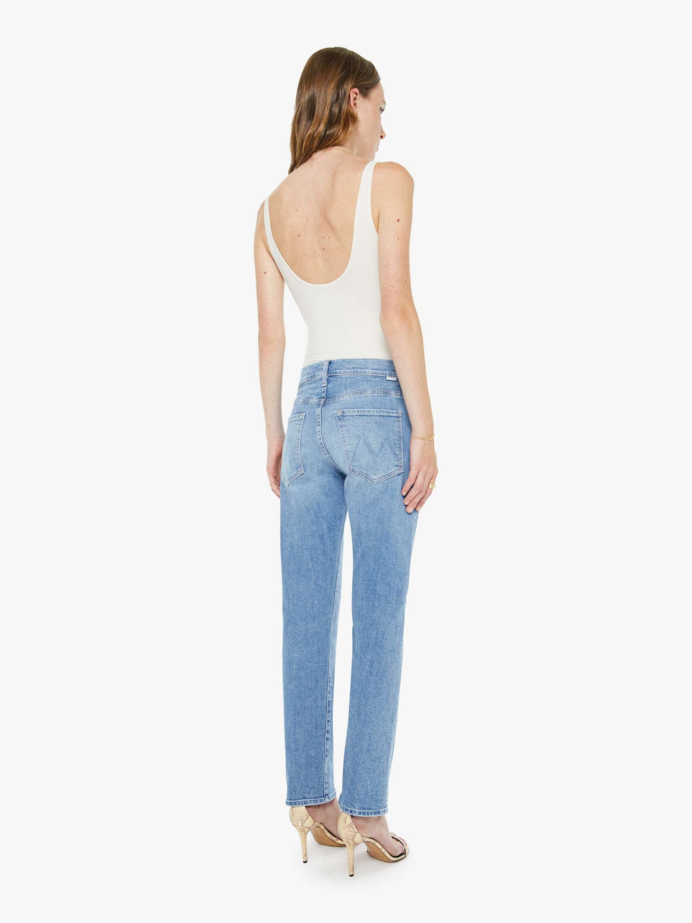 Mother Denim The Mid Rise Hiker Hover