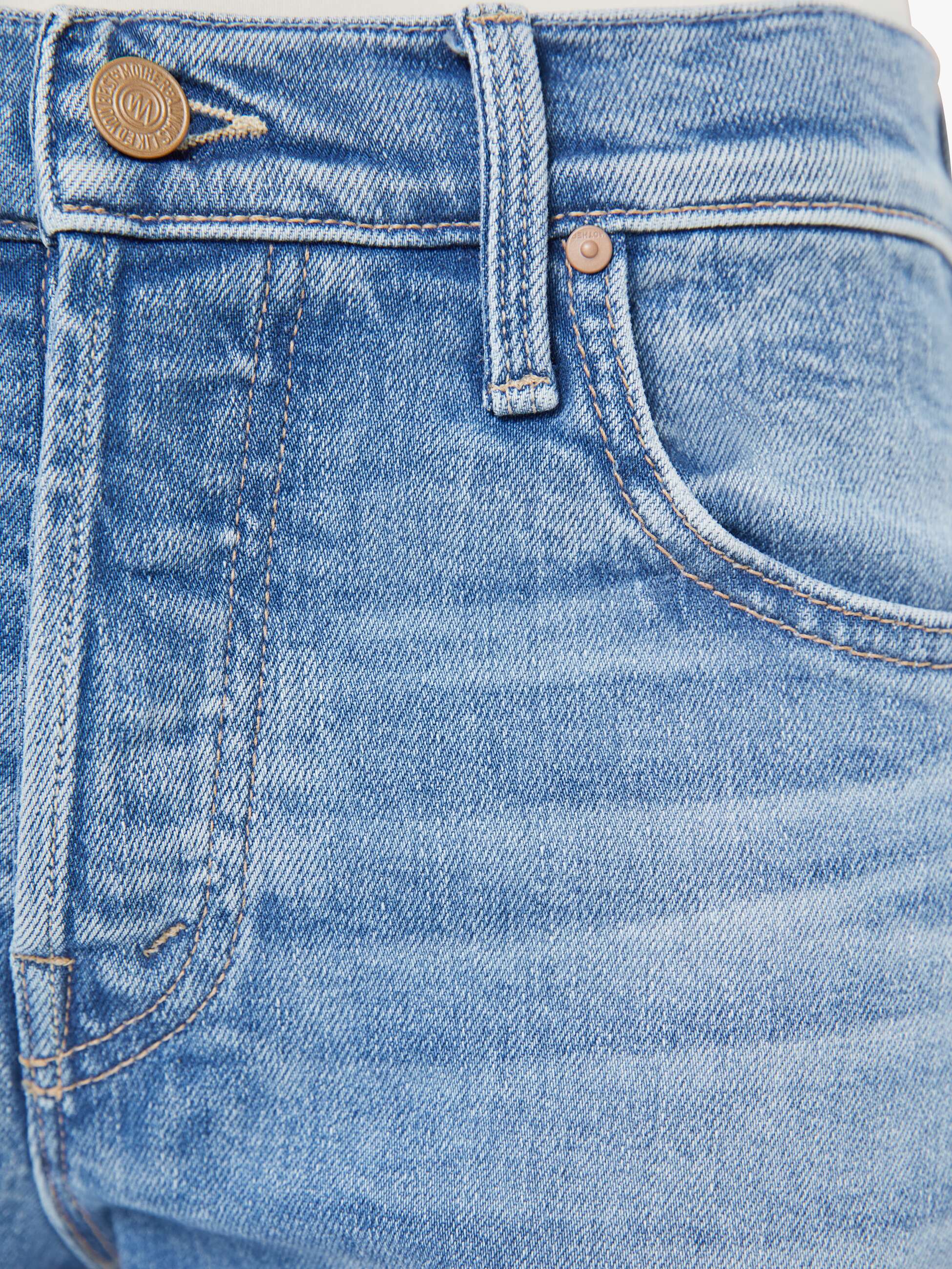 Mother Denim The Mid Rise Hiker Hover