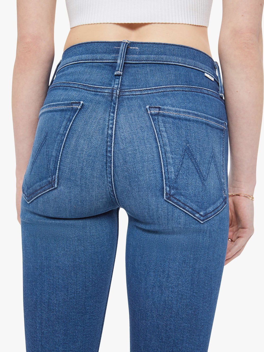 Mother Denim The Mid Rise Dazzler Hover