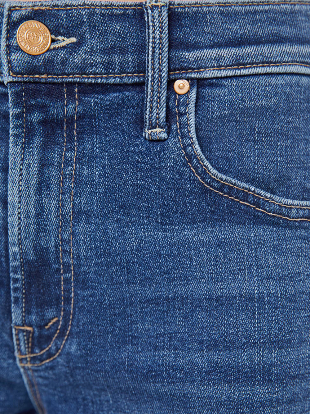 Mother Denim The Newbie Ankle Fray