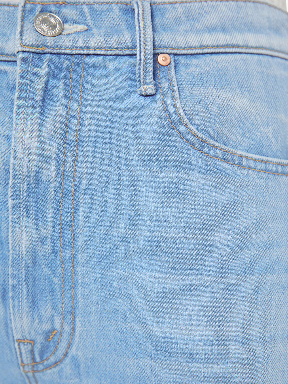 Mother Denim The Half-Pipe Ankle Cuff Fray