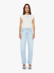 Mother Denim The Mid Rise Half-Pipe Hover