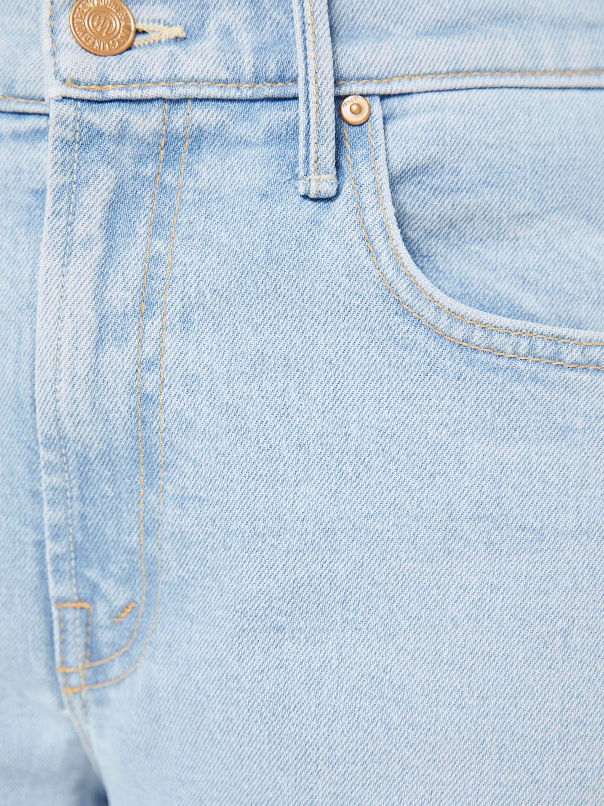 Mother Denim The Mid Rise Half-Pipe Hover