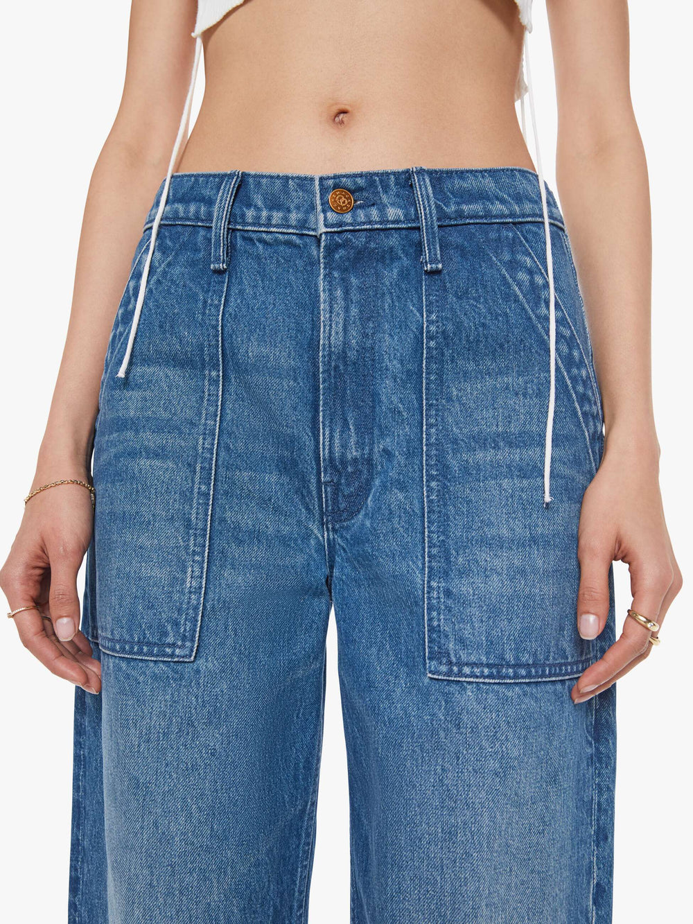 Mother Denim SNACKS! The Peeler Jogger Ankle