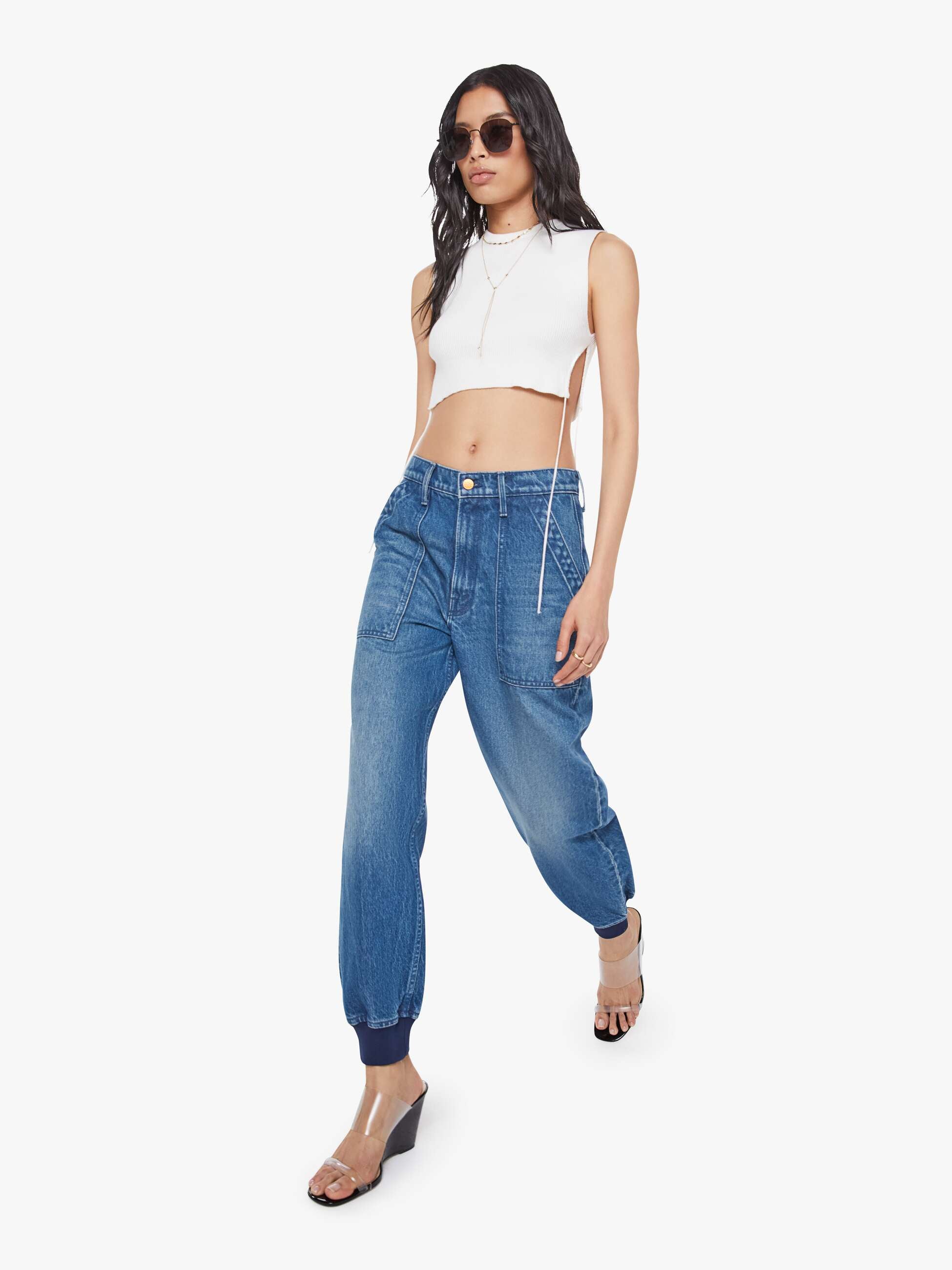 Mother Denim SNACKS! The Peeler Jogger Ankle