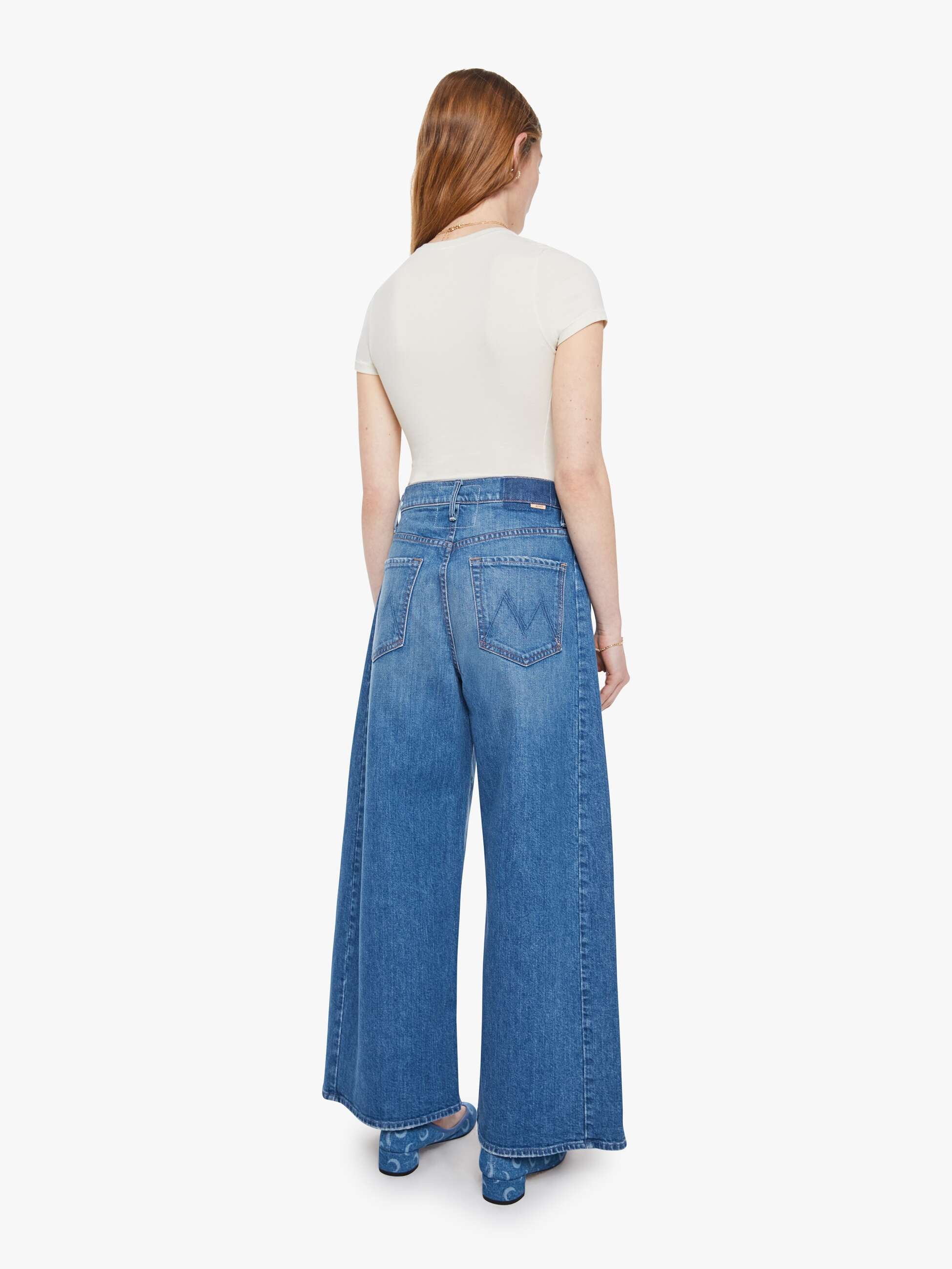 Mother Denim The Pipe-Dream Zip Ankle