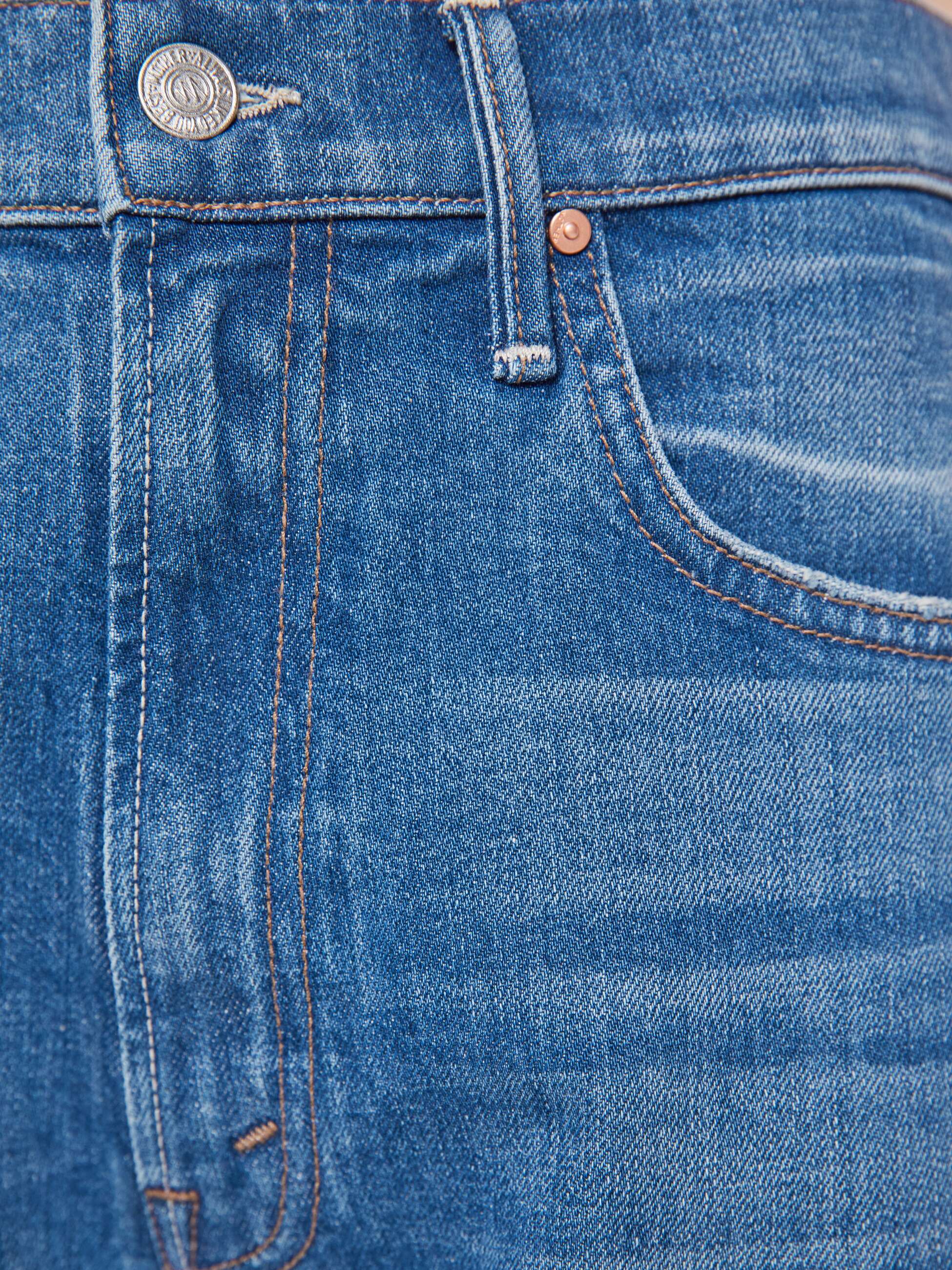 Mother Denim The Pipe-Dream Zip Ankle