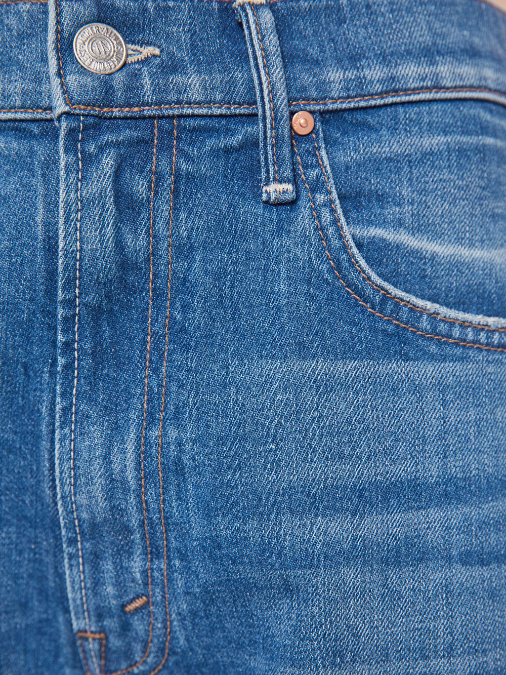 Mother Denim The Pipe-Dream Zip Ankle