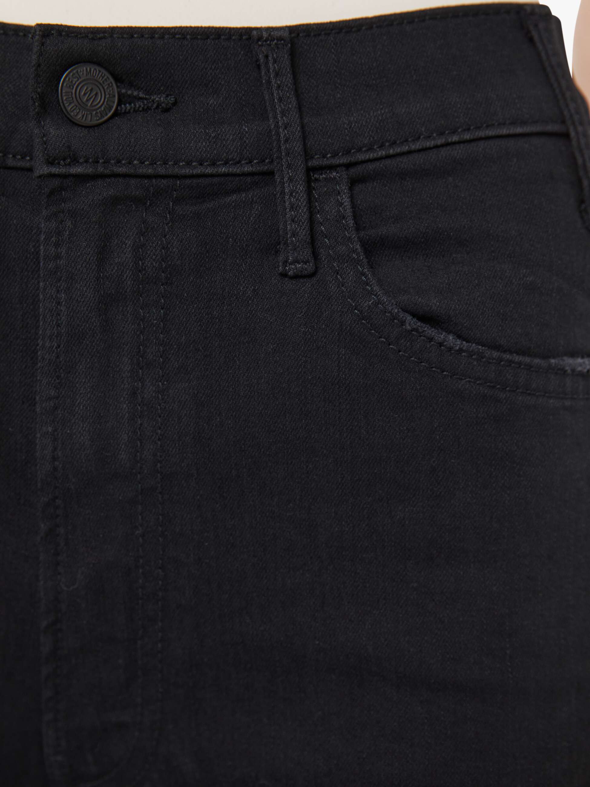 Mother Denim The Hustler Ankle Fray