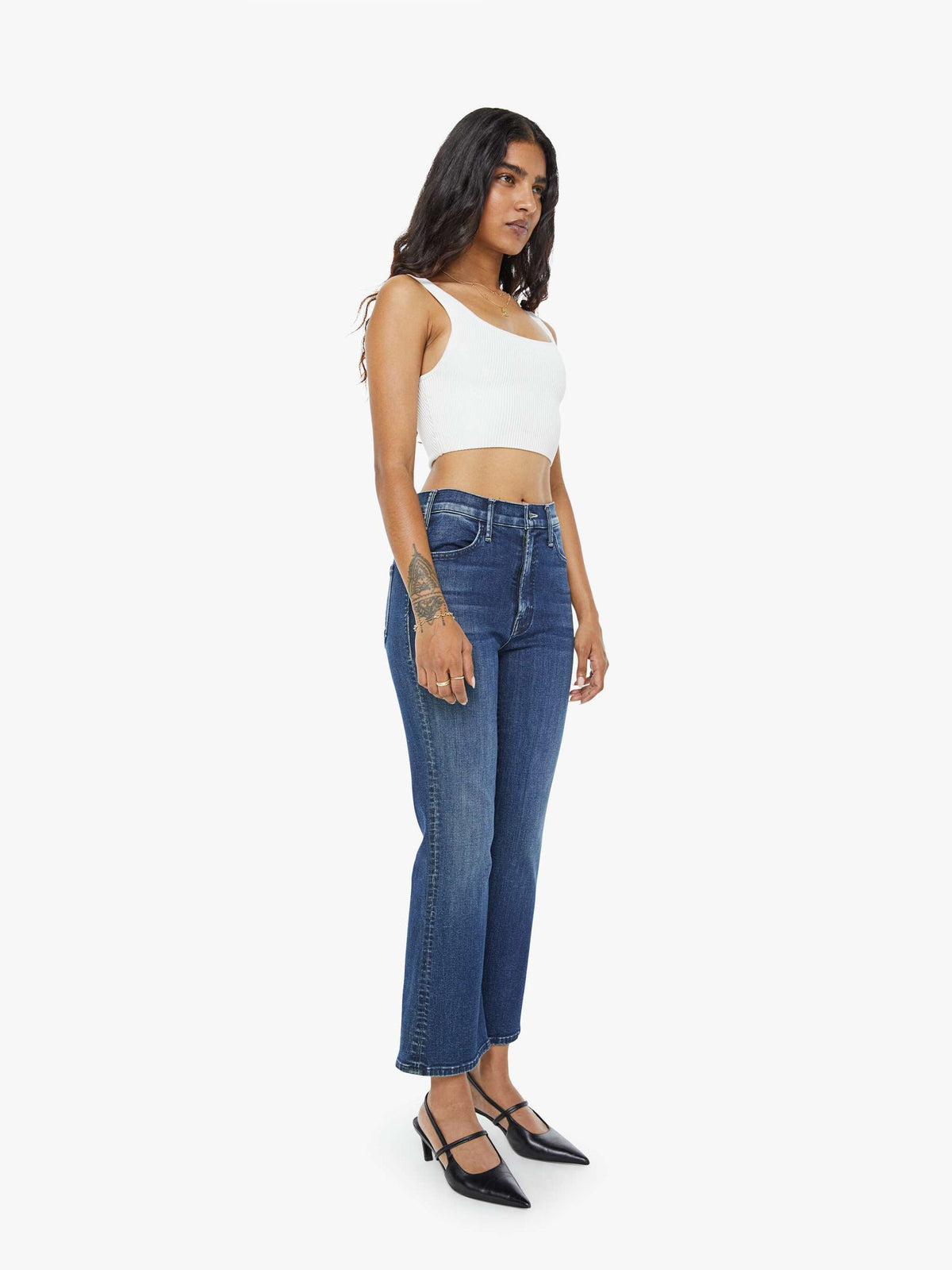 Mother Denim PETITES The Lil Hustler Ankle