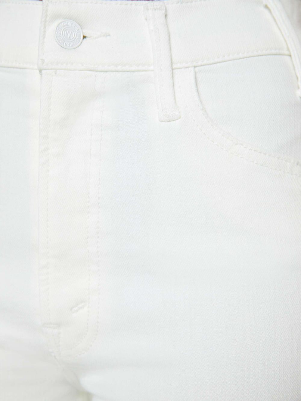 Mother Denim PETITES The Lil Hustler Ankle Fray