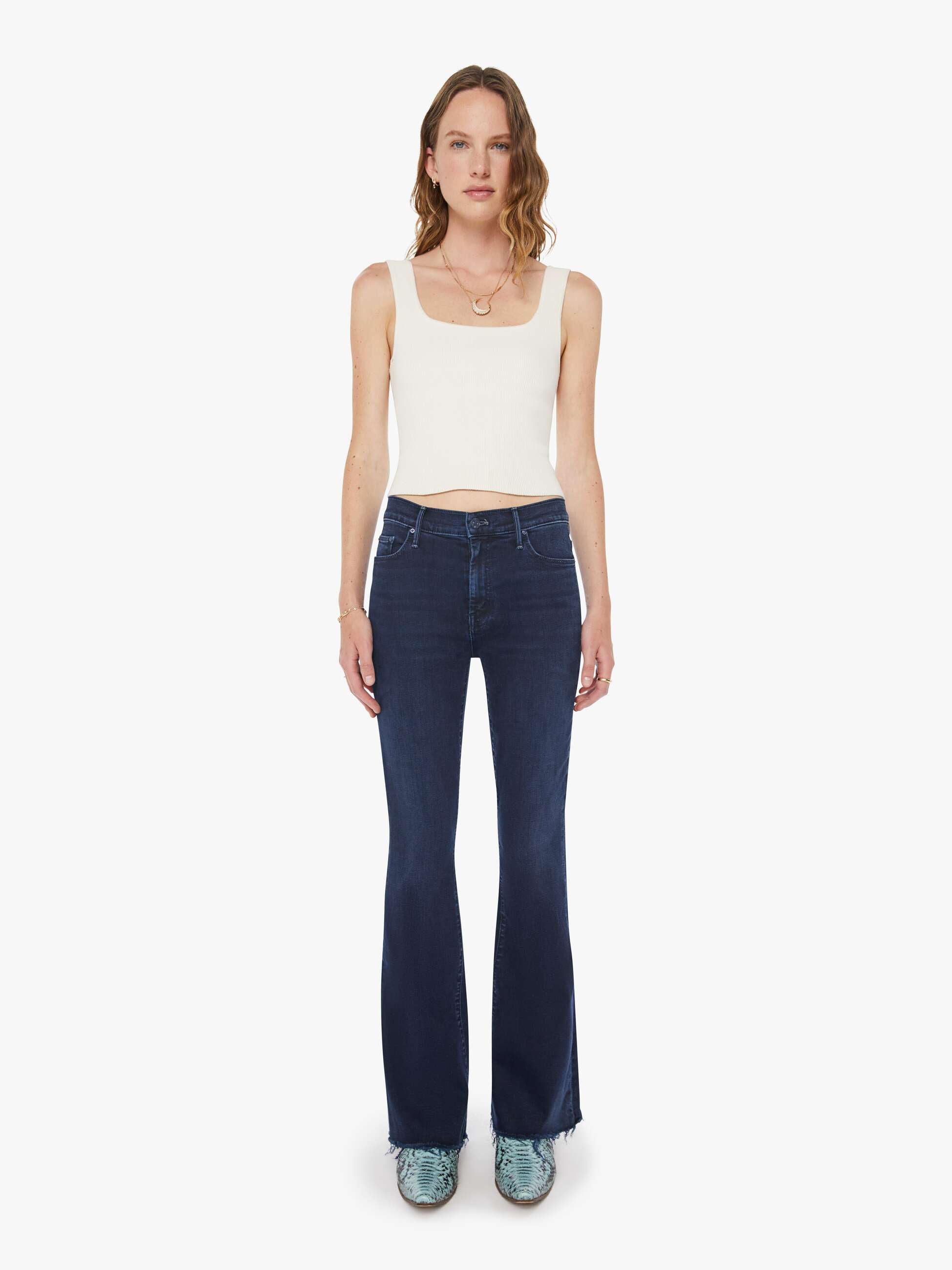 Mother Denim The Weekender Fray