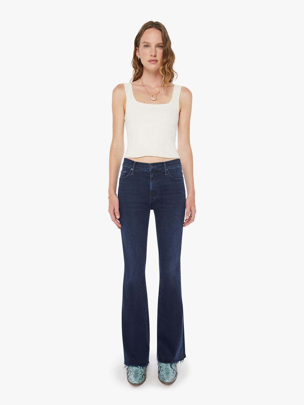 Mother Denim The Weekender Fray