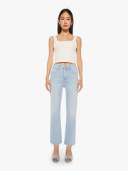 Mother Denim The Hustler Ankle Fray