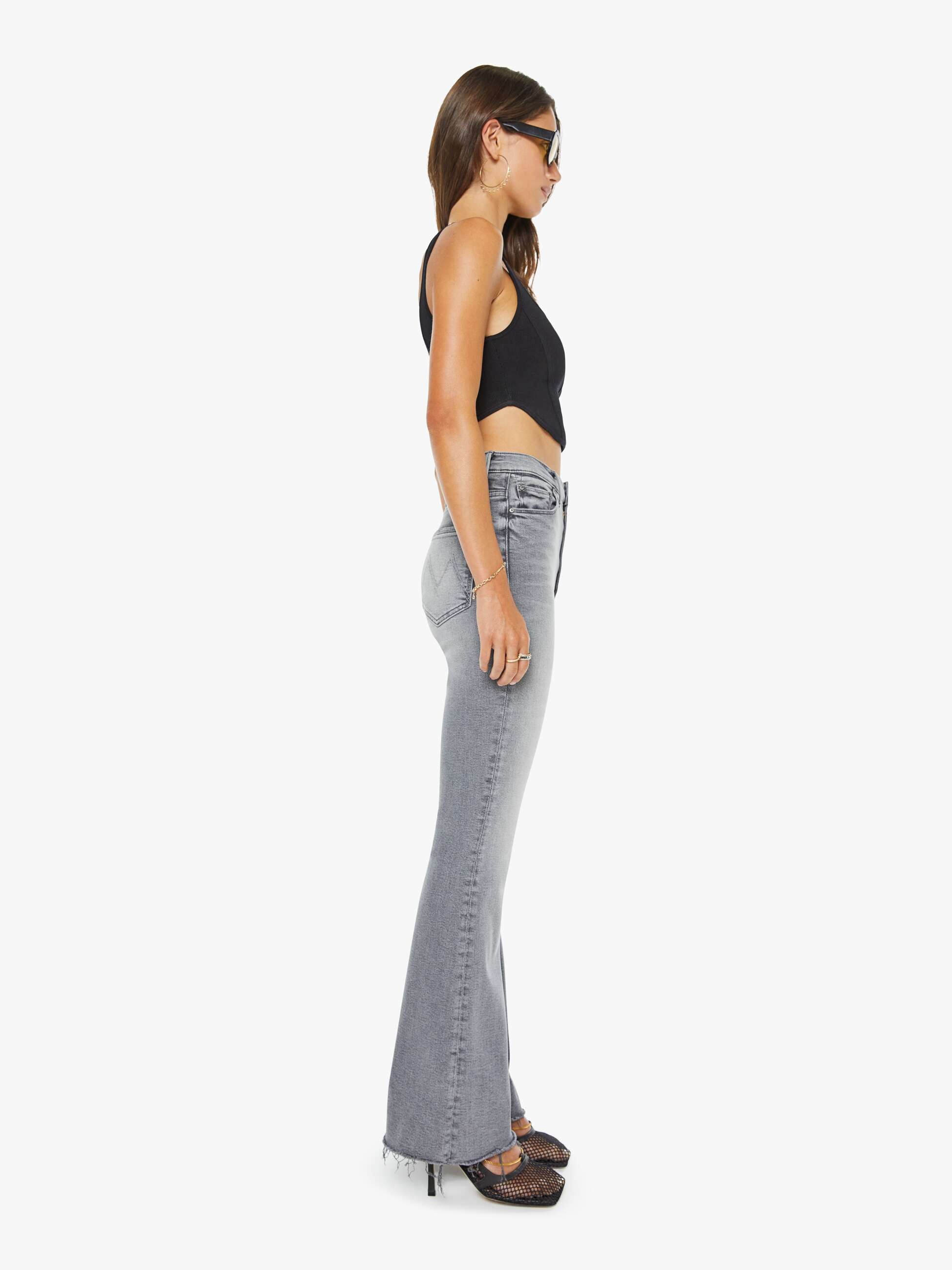 Mother Denim High Waisted Weekender Fray
