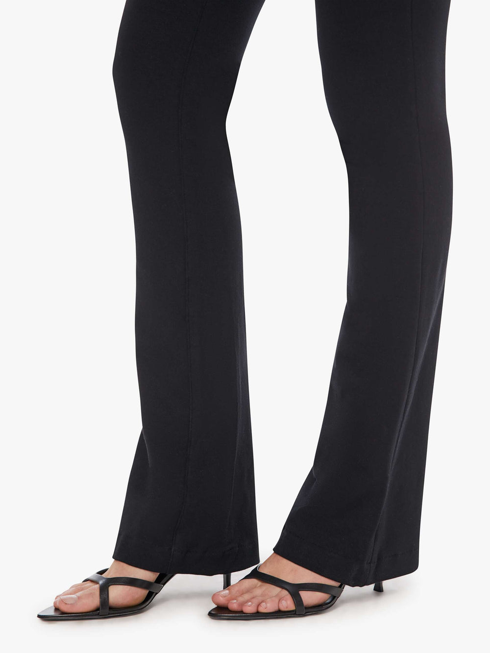 Mother Denim SPRWMN MICRO FLARE BLACK
