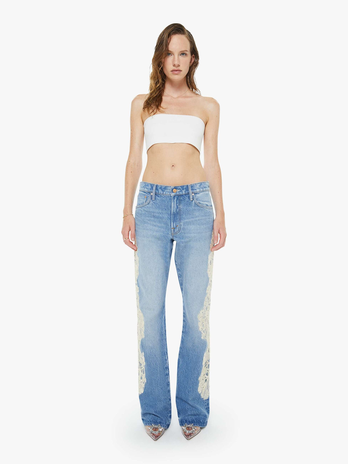 Mother Denim SNACKS! The Chomp Heel