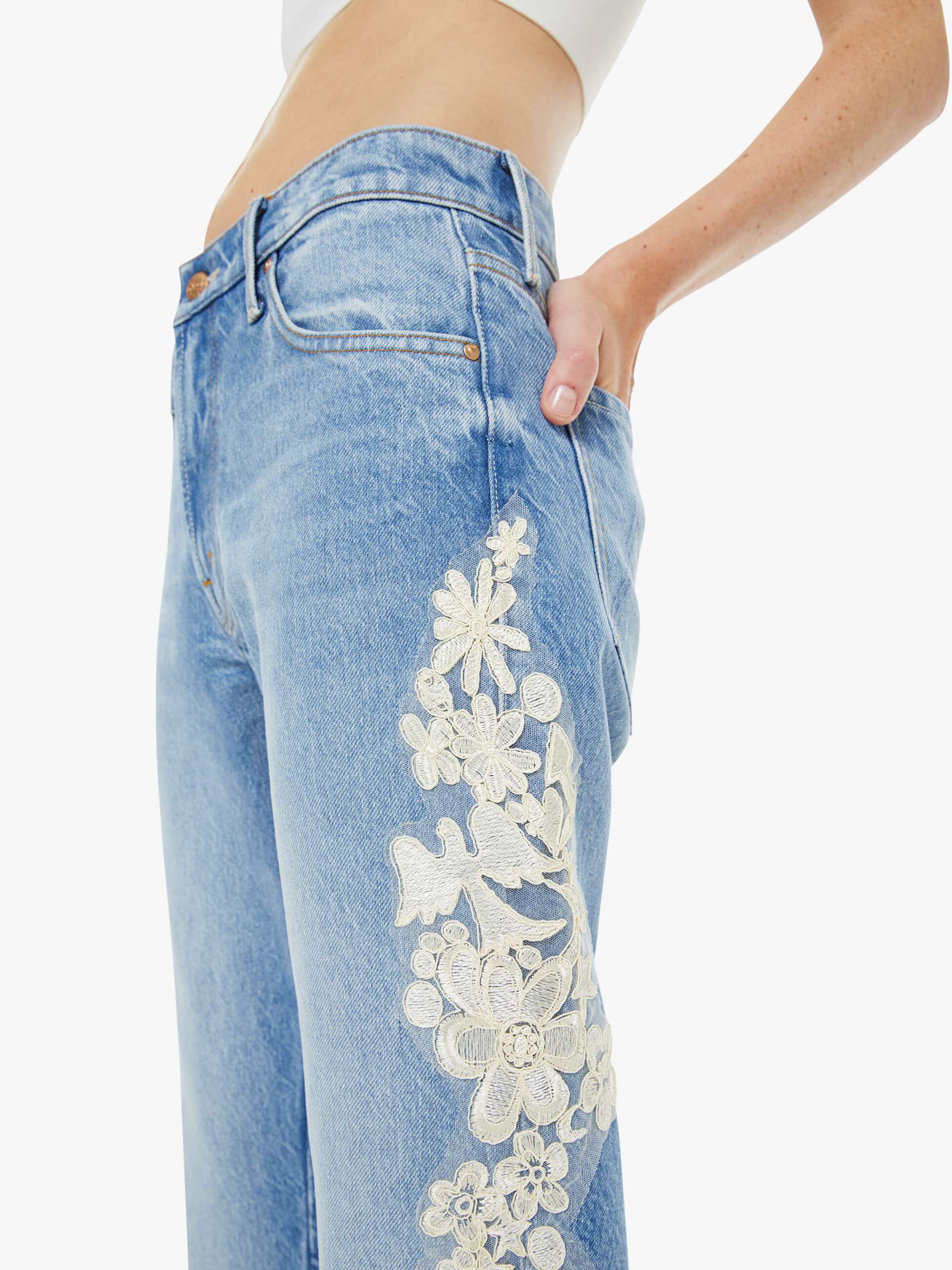 Mother Denim SNACKS! The Chomp Heel