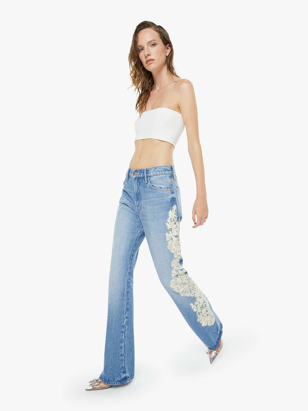 Mother Denim SNACKS! The Chomp Heel