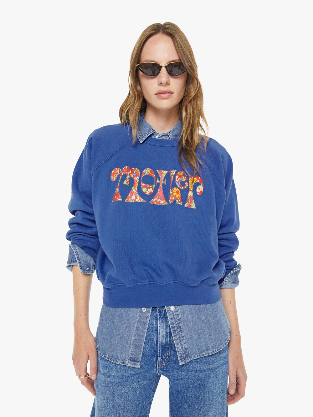 Mother Denim High Waisted Bookie Sneak