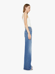 Mother Denim The Mid Rise Lasso Heel