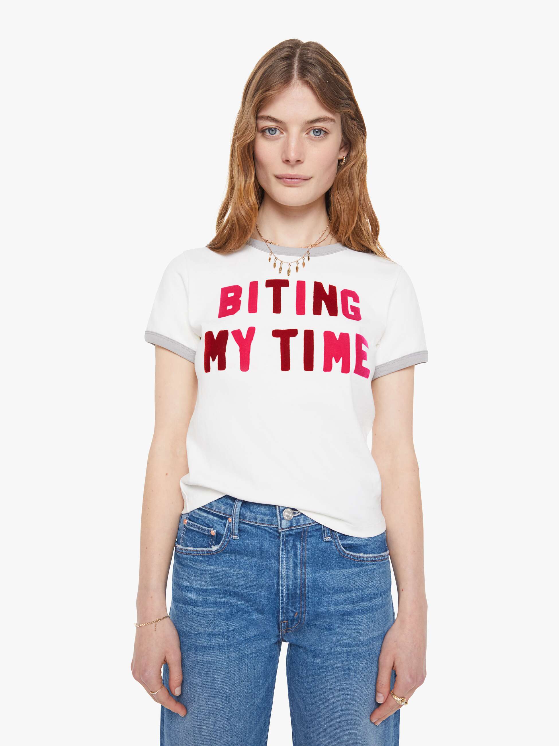 Mother Denim The Mid Rise Lasso Sneak