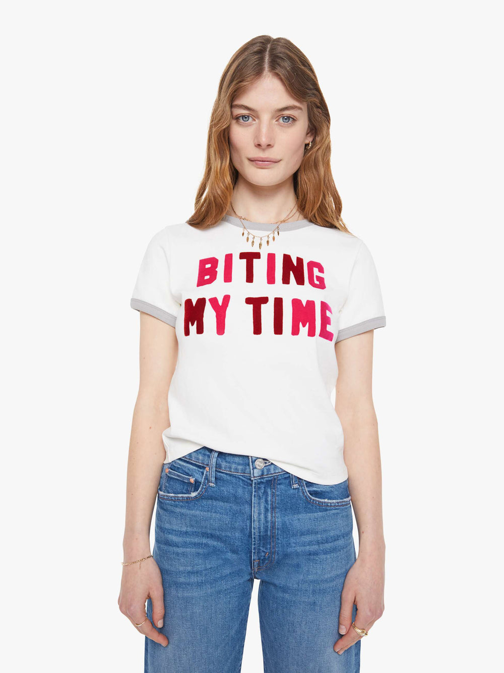 Mother Denim The Mid Rise Lasso Sneak