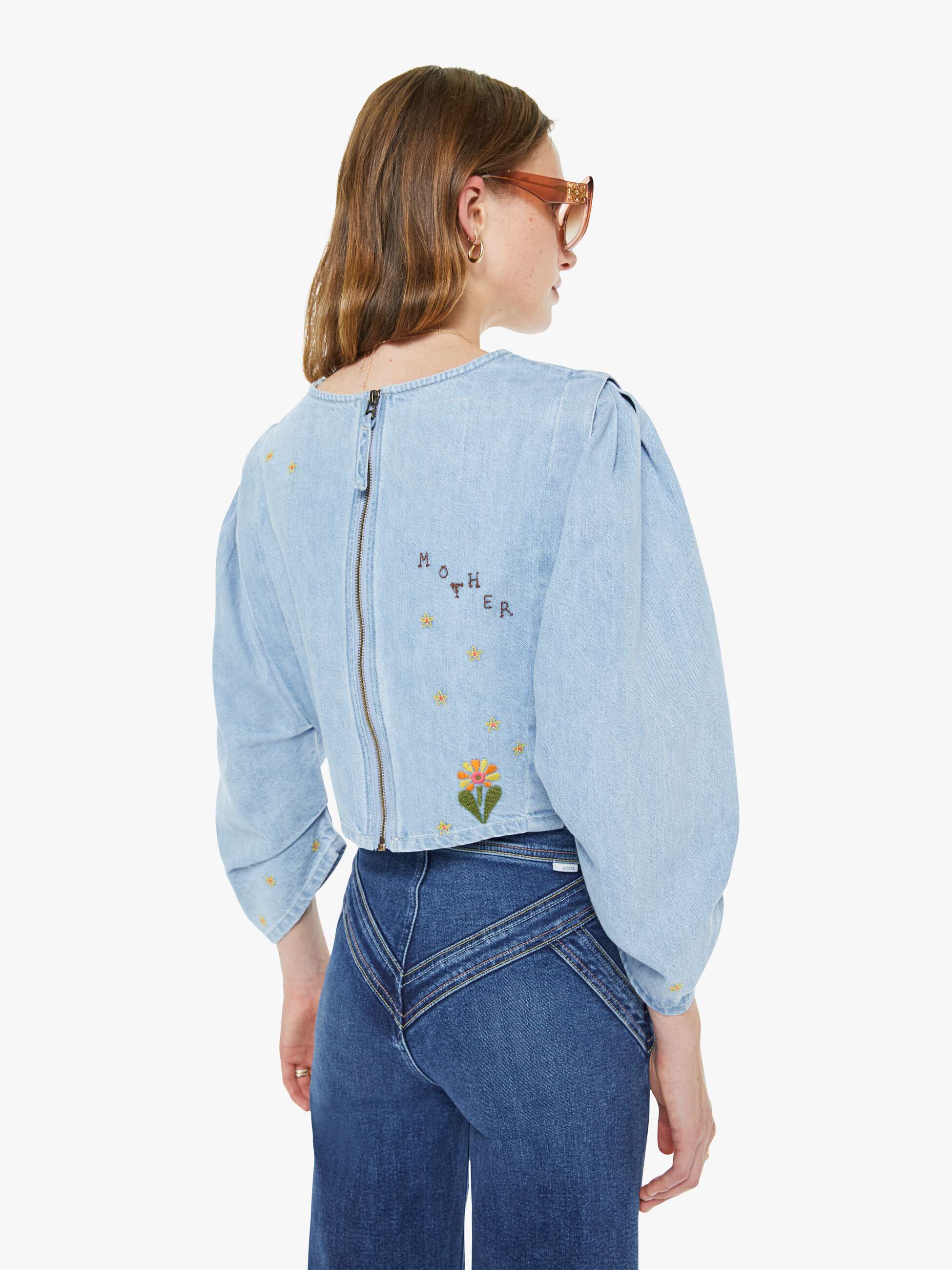 Mother Denim The Criss Cross Roller Heel