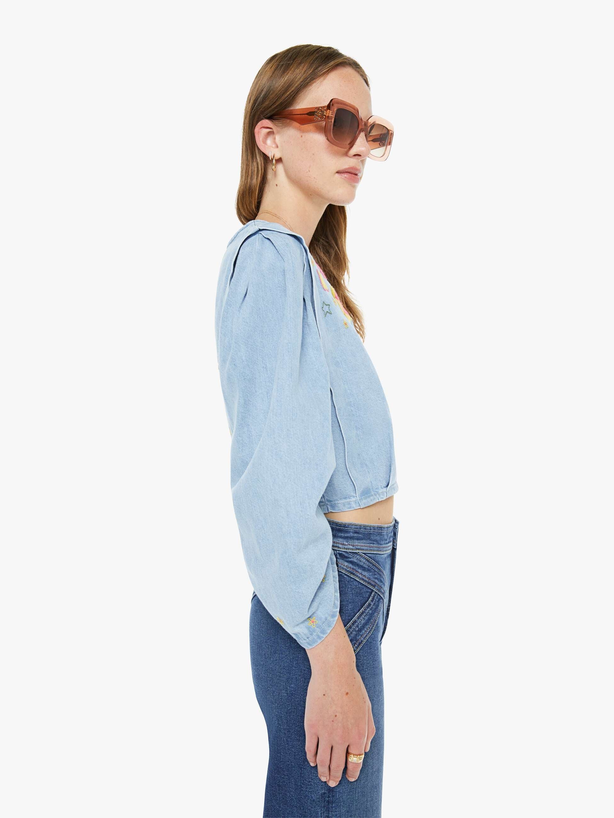 Mother Denim The Criss Cross Roller Heel