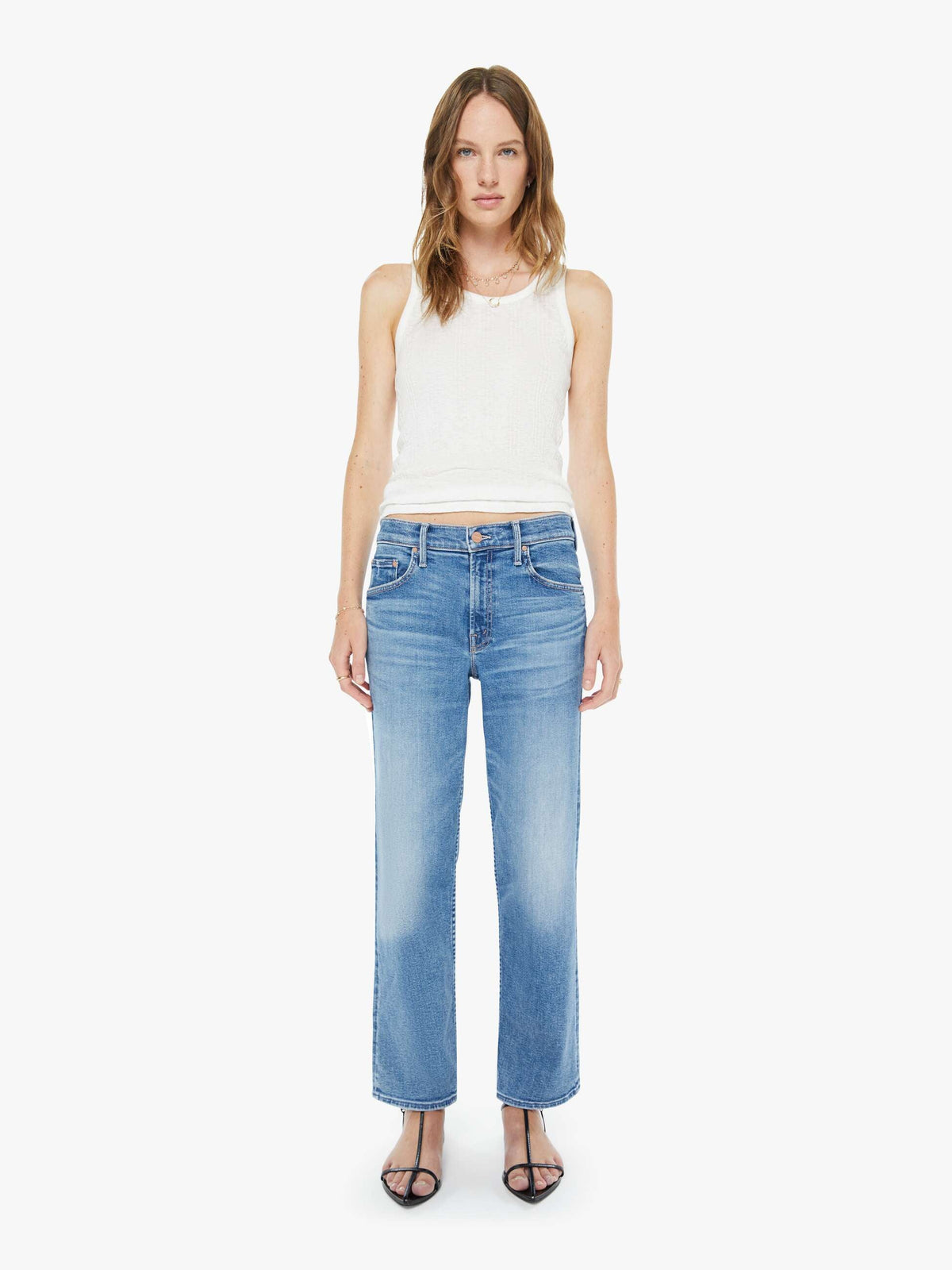 Mother Denim The Newbie Ankle