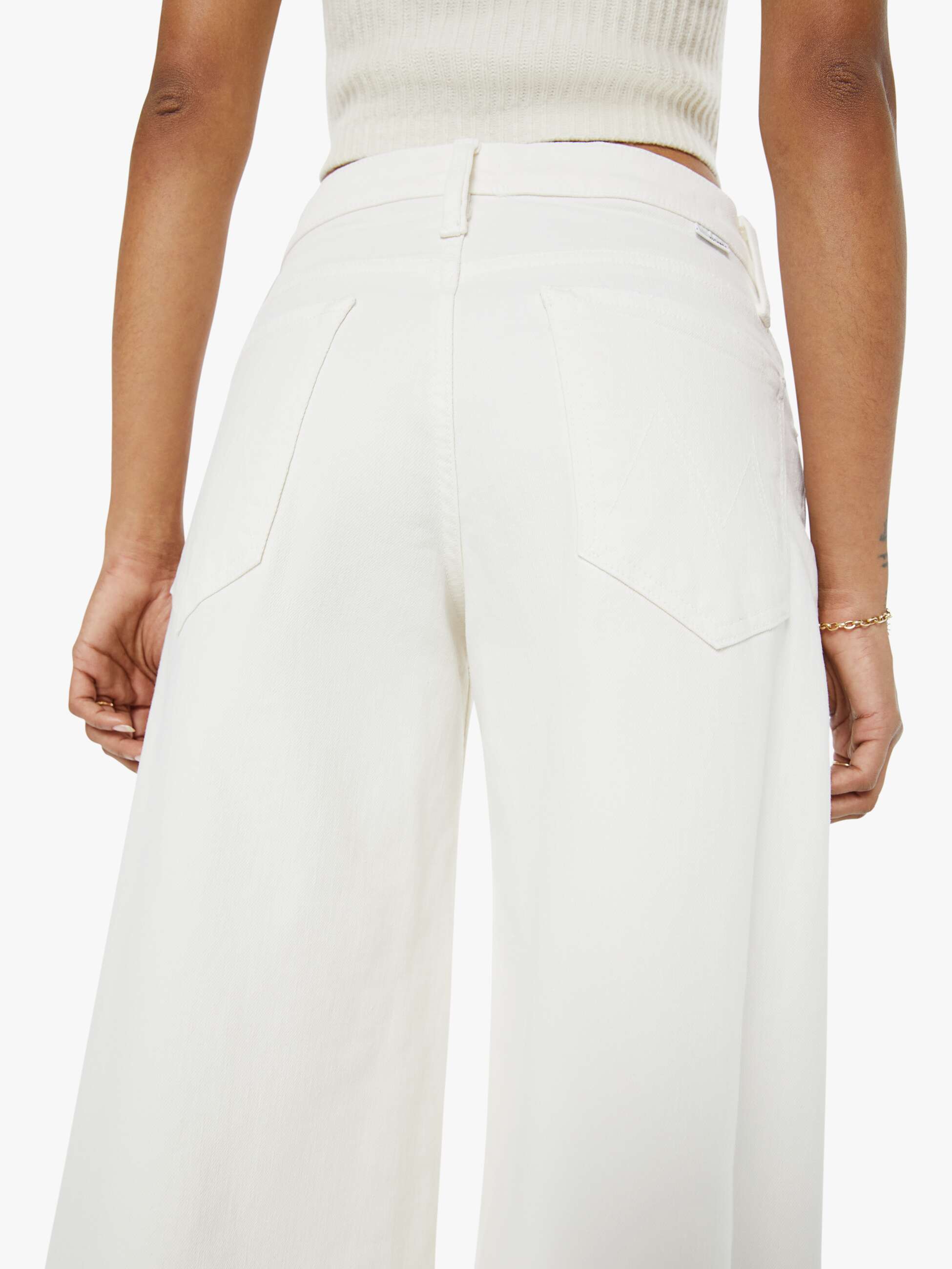 Mother Denim PETITES The Lil Mid Rise Headliner Sneak
