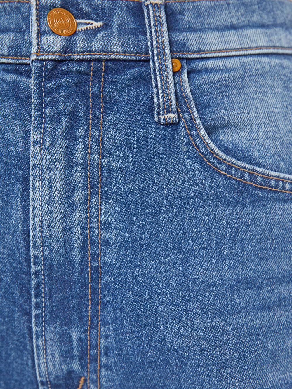 Mother Denim High Waisted Bookie Sneak
