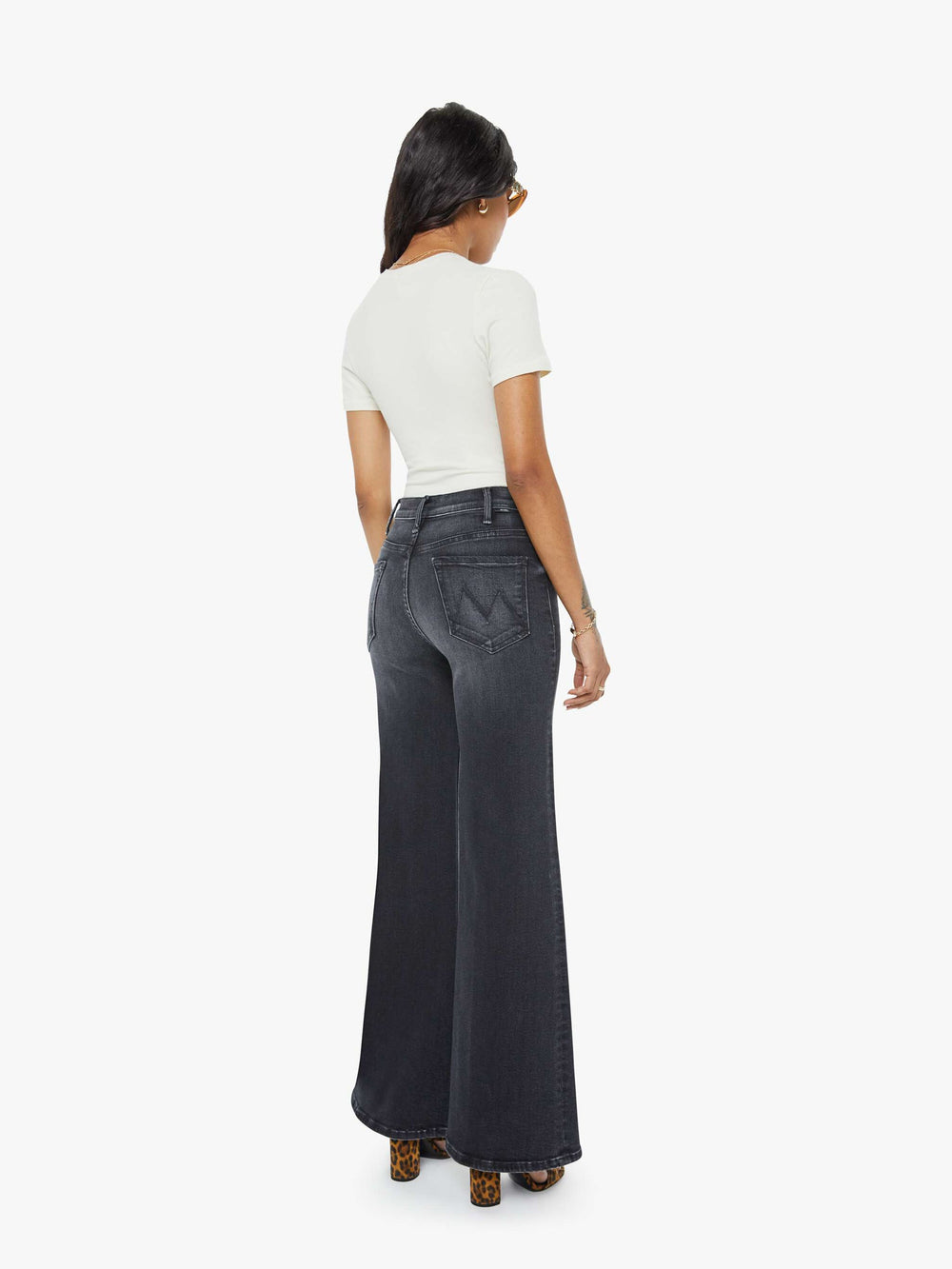 Mother Denim PETITES The Lil Hustler Roller Sneak