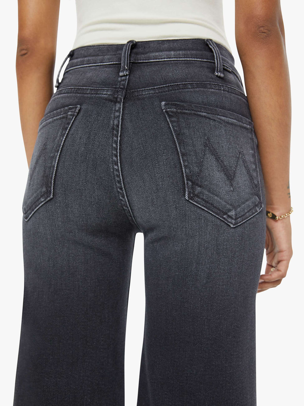 Mother Denim PETITES The Lil Hustler Roller Sneak