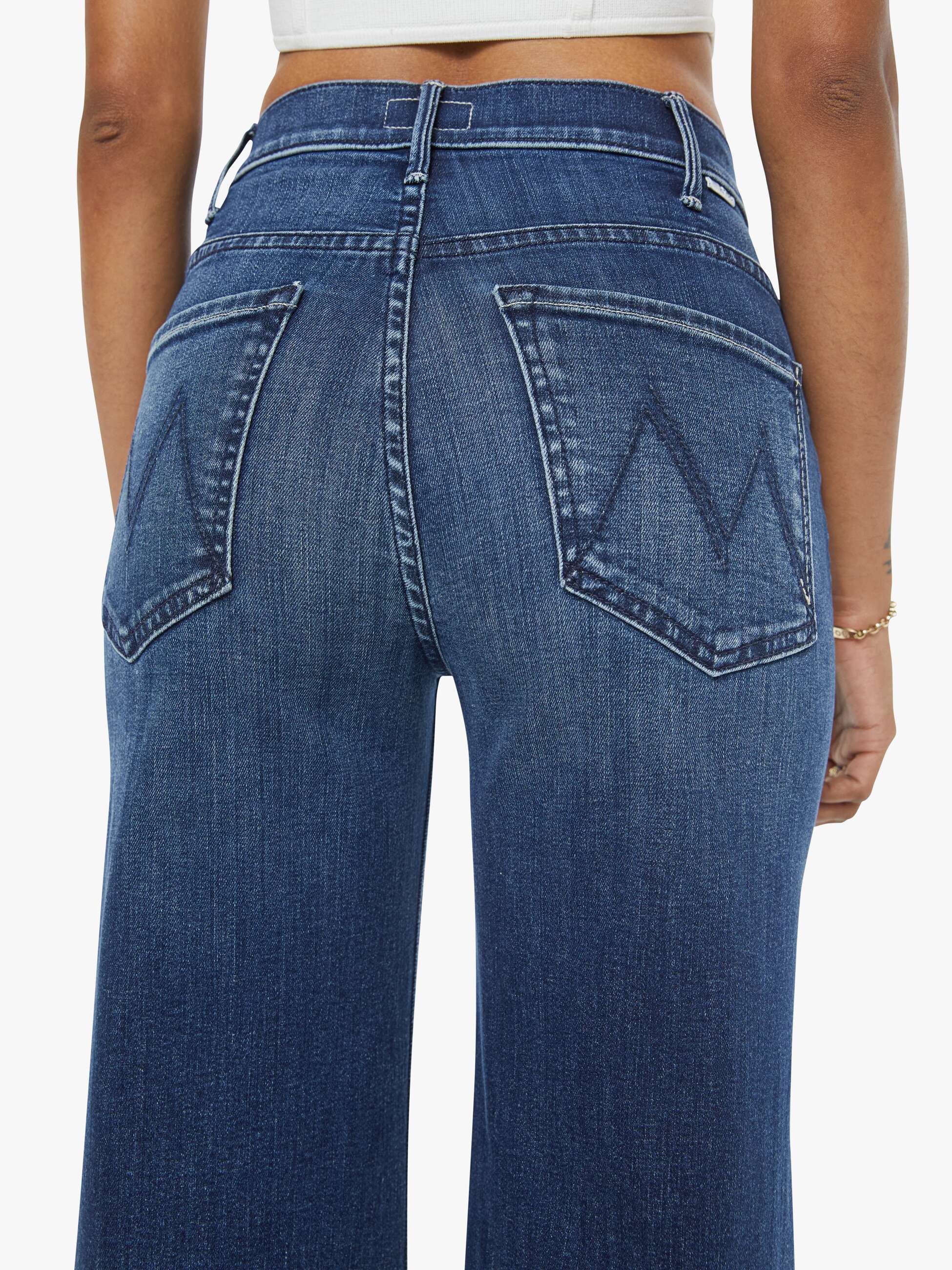 Mother Denim PETITES The Lil Hustler Roller Skimp