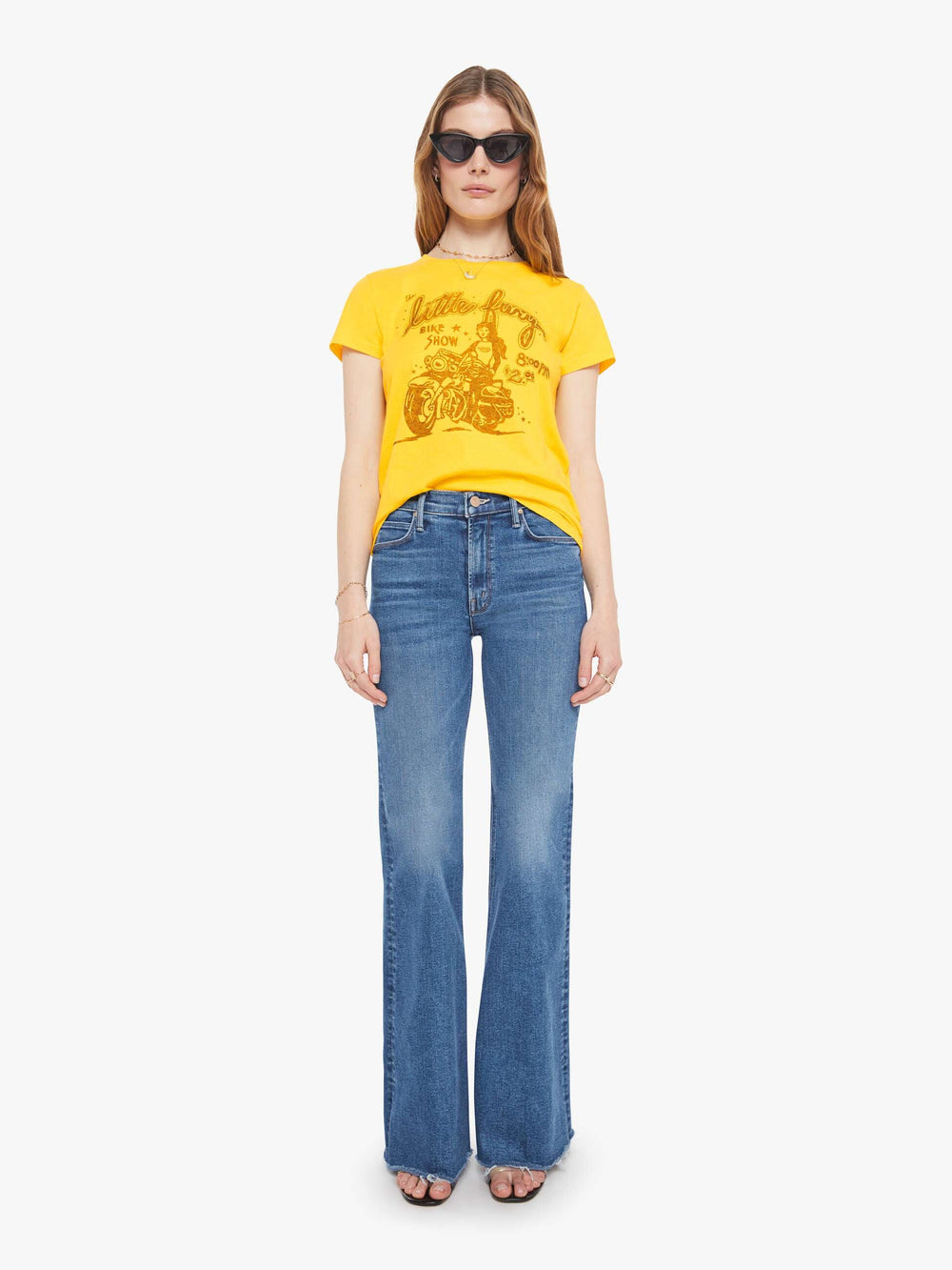 Mother Denim The Patch Pocket Mid Rise Maven Ankle