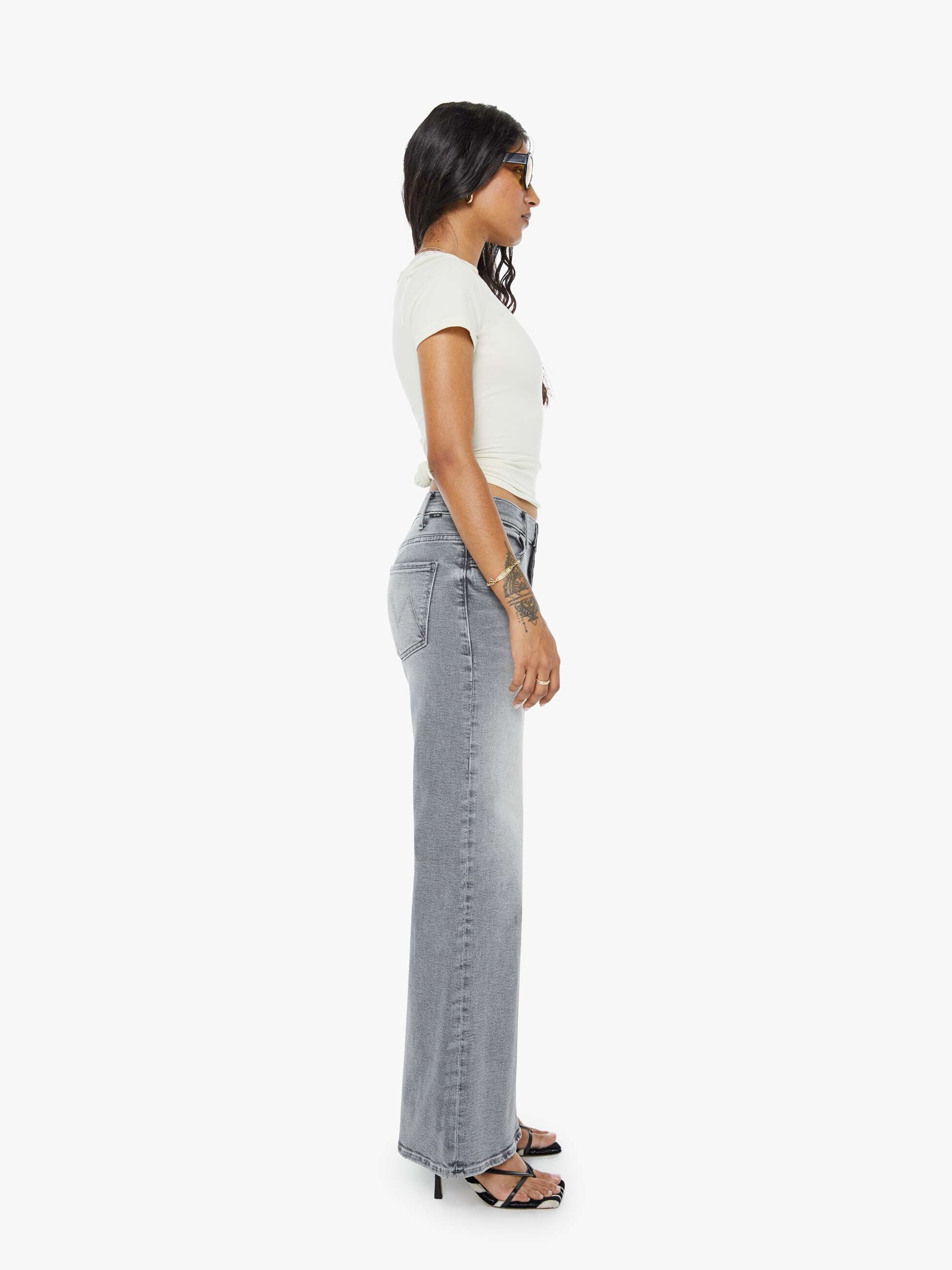 Mother Denim PETITES The Lil Hustler Roller Skimp