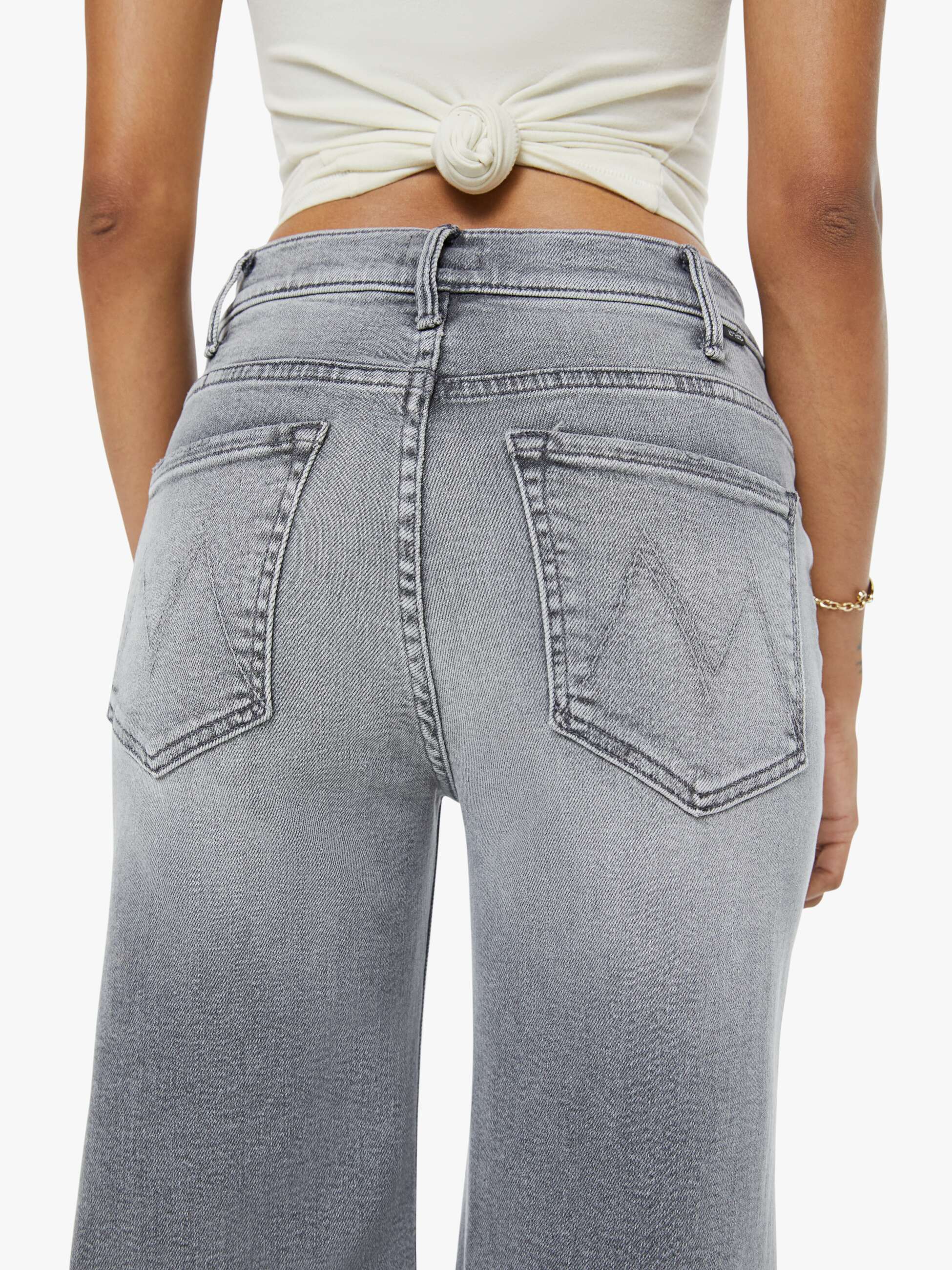 Mother Denim PETITES The Lil Hustler Roller Skimp