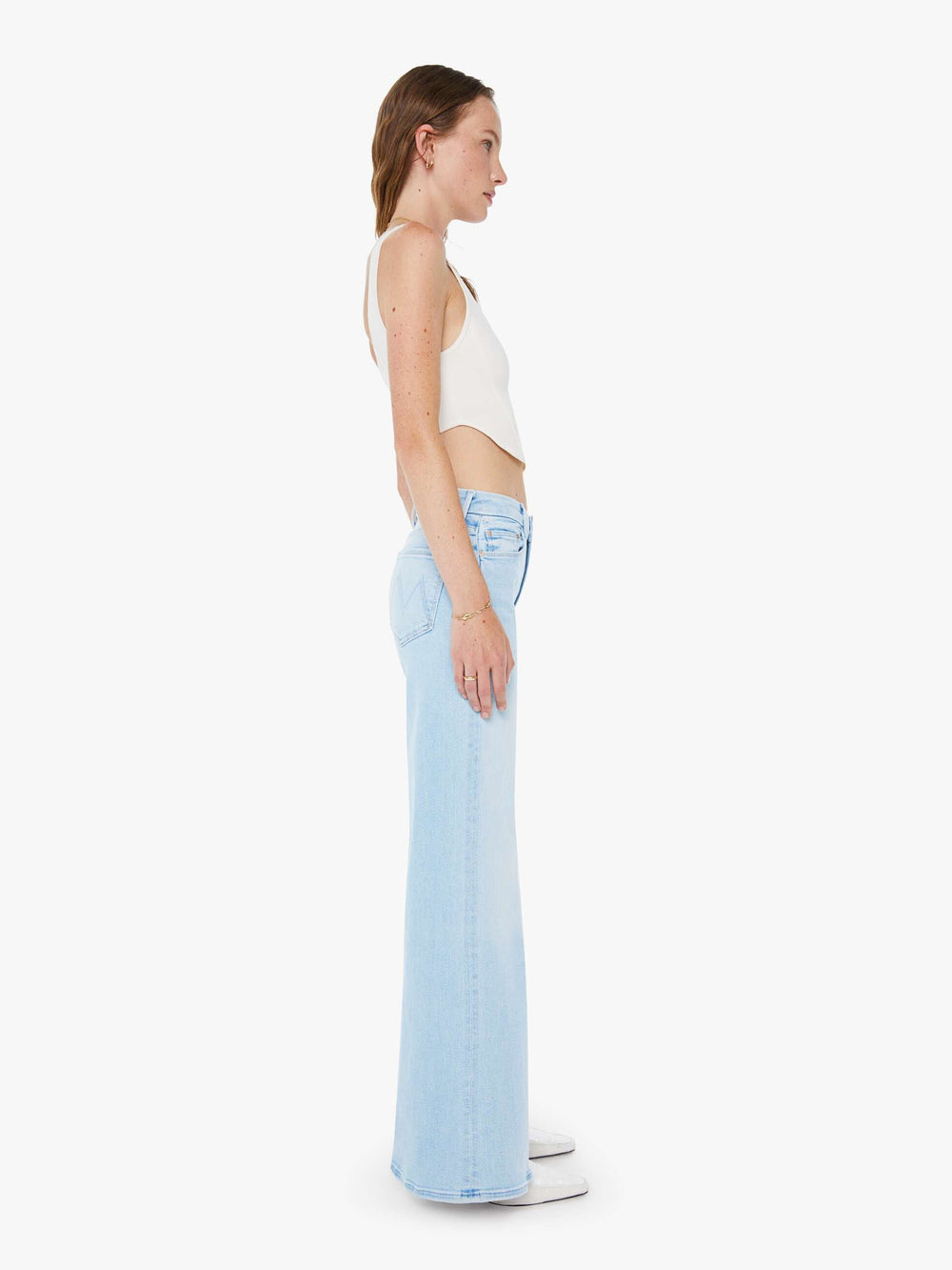 Mother Denim The Roller Sneak
