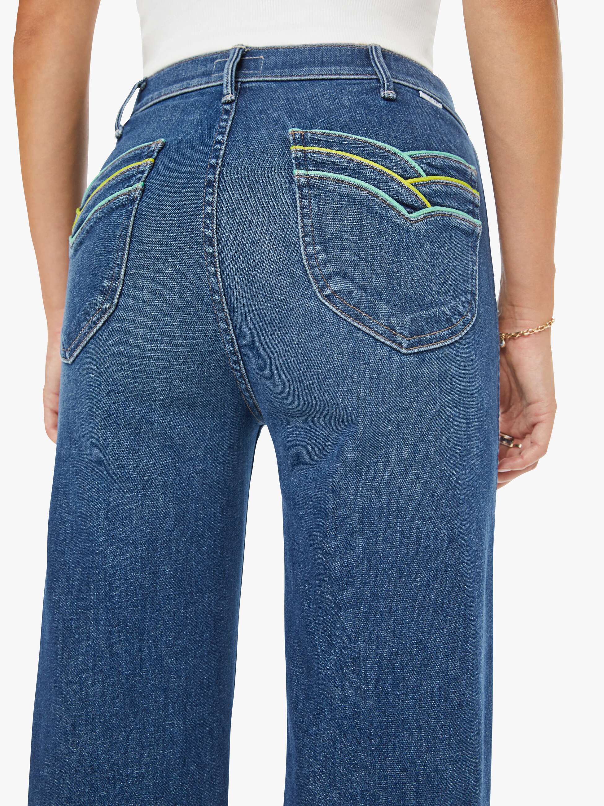 Mother Denim The Pipeline Hustler Roller Sneak