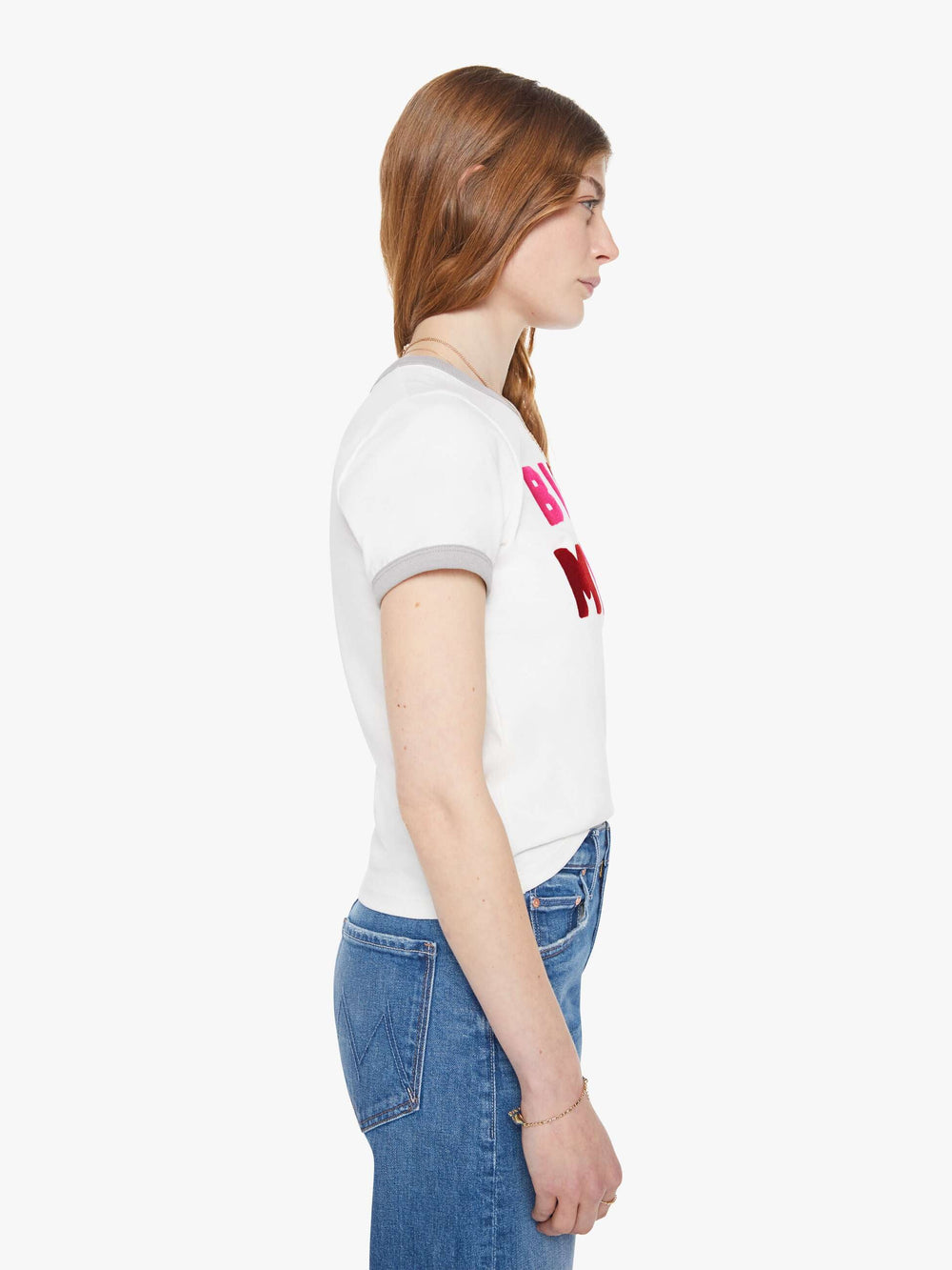 Mother Denim The Mid Rise Lasso Sneak