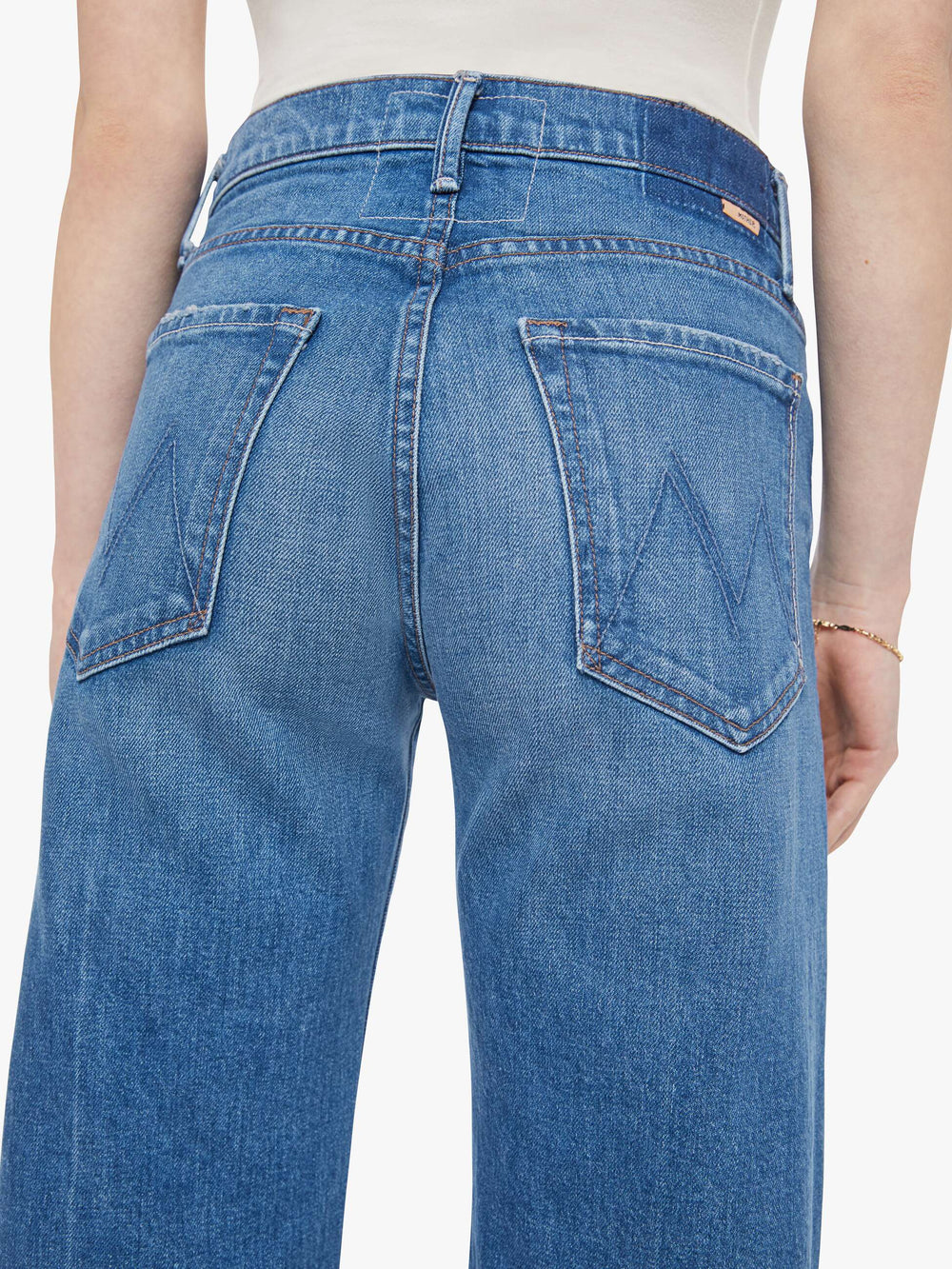 Mother Denim The Mid Rise Lasso Sneak