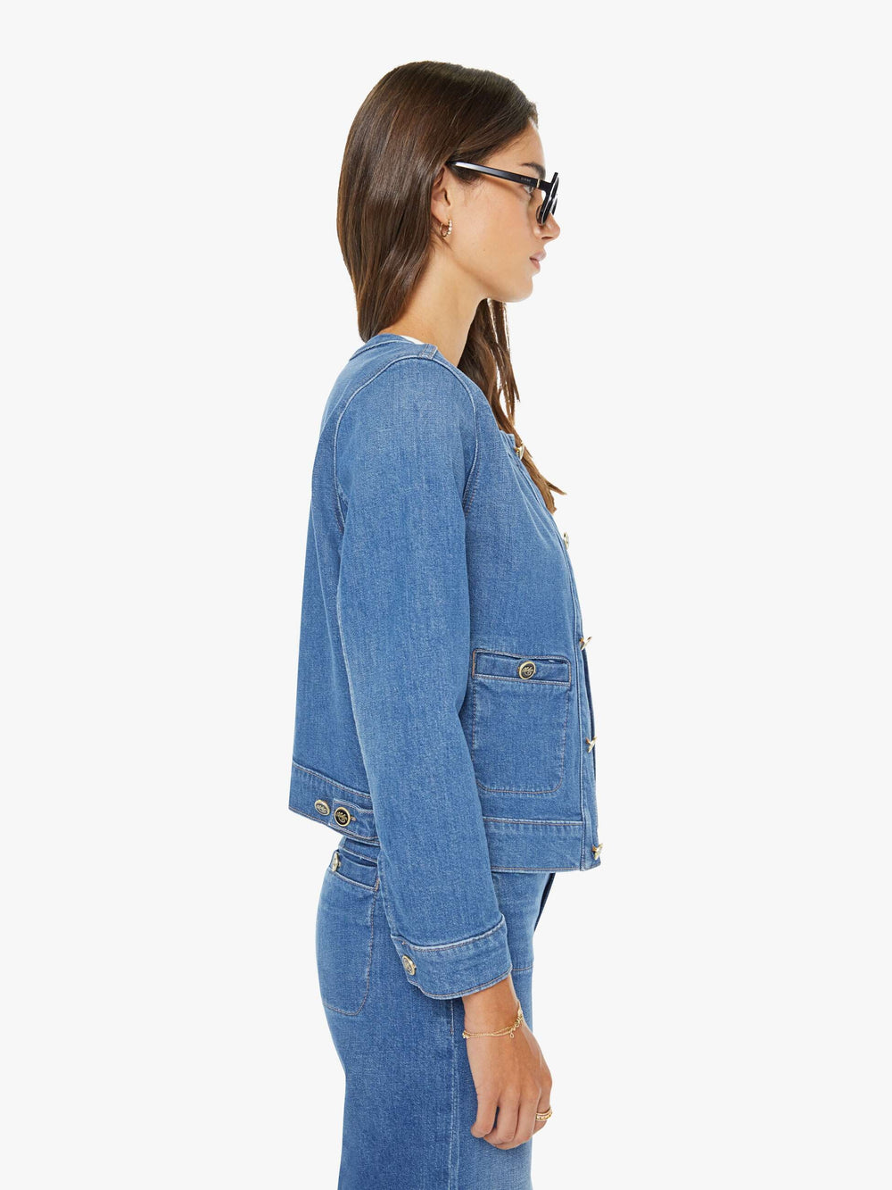 Mother Denim The Stashed Hustler Roller Sneak