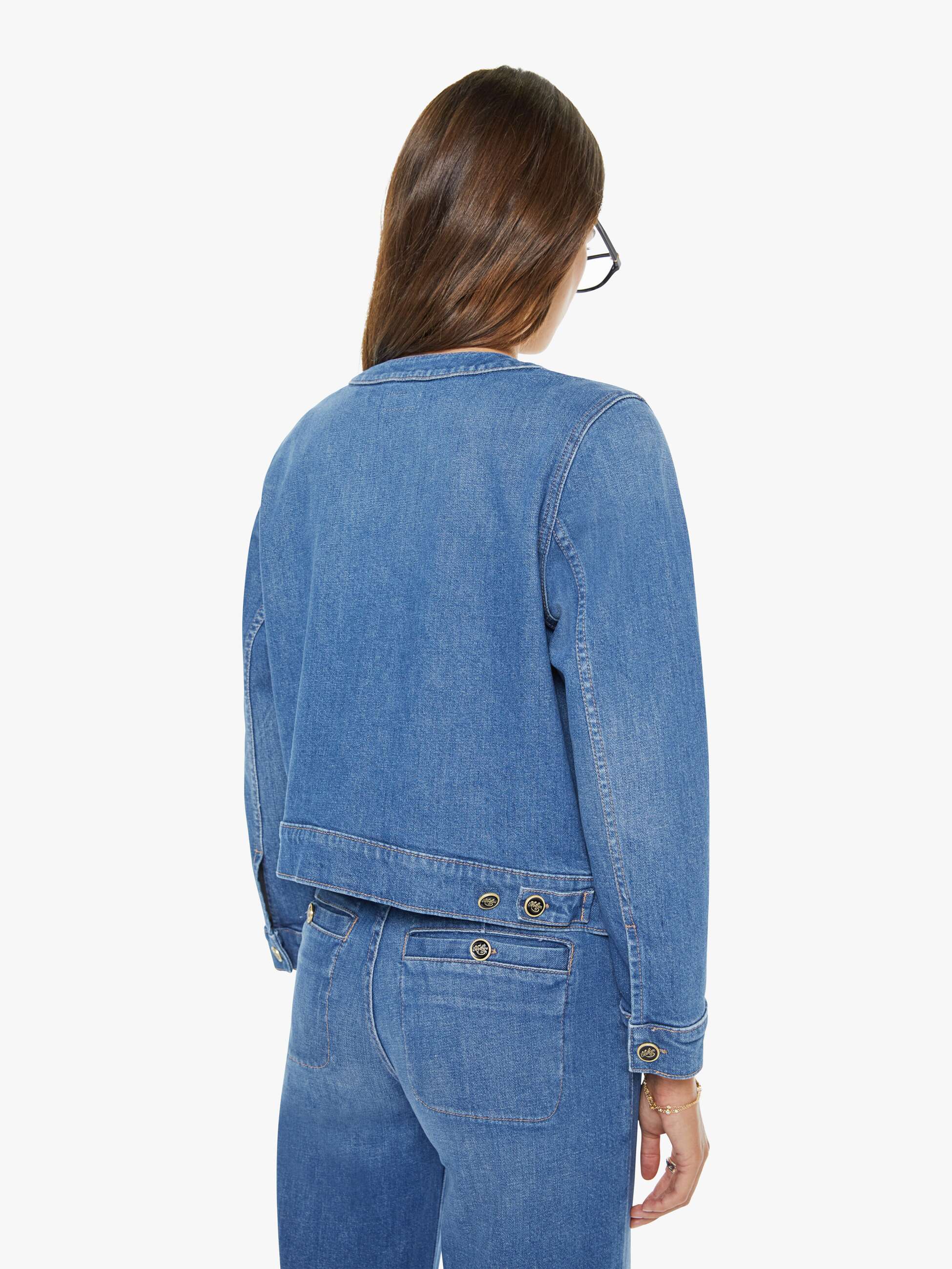 Mother Denim The Stashed Hustler Roller Sneak