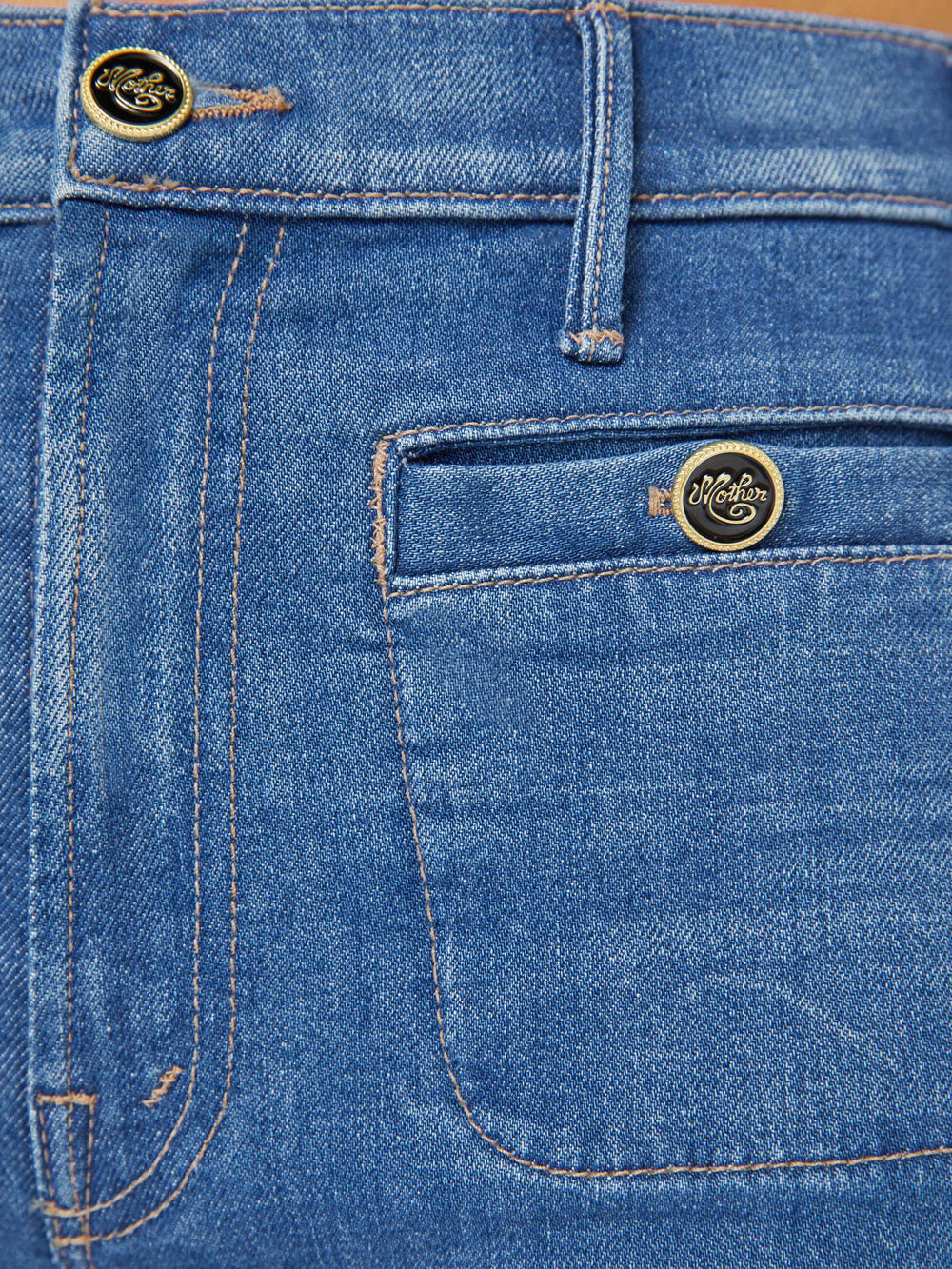 Mother Denim The Stashed Hustler Roller Sneak