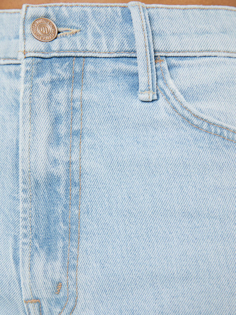 Mother Denim PETITES The Lil Hustler Roller Skimp Fray