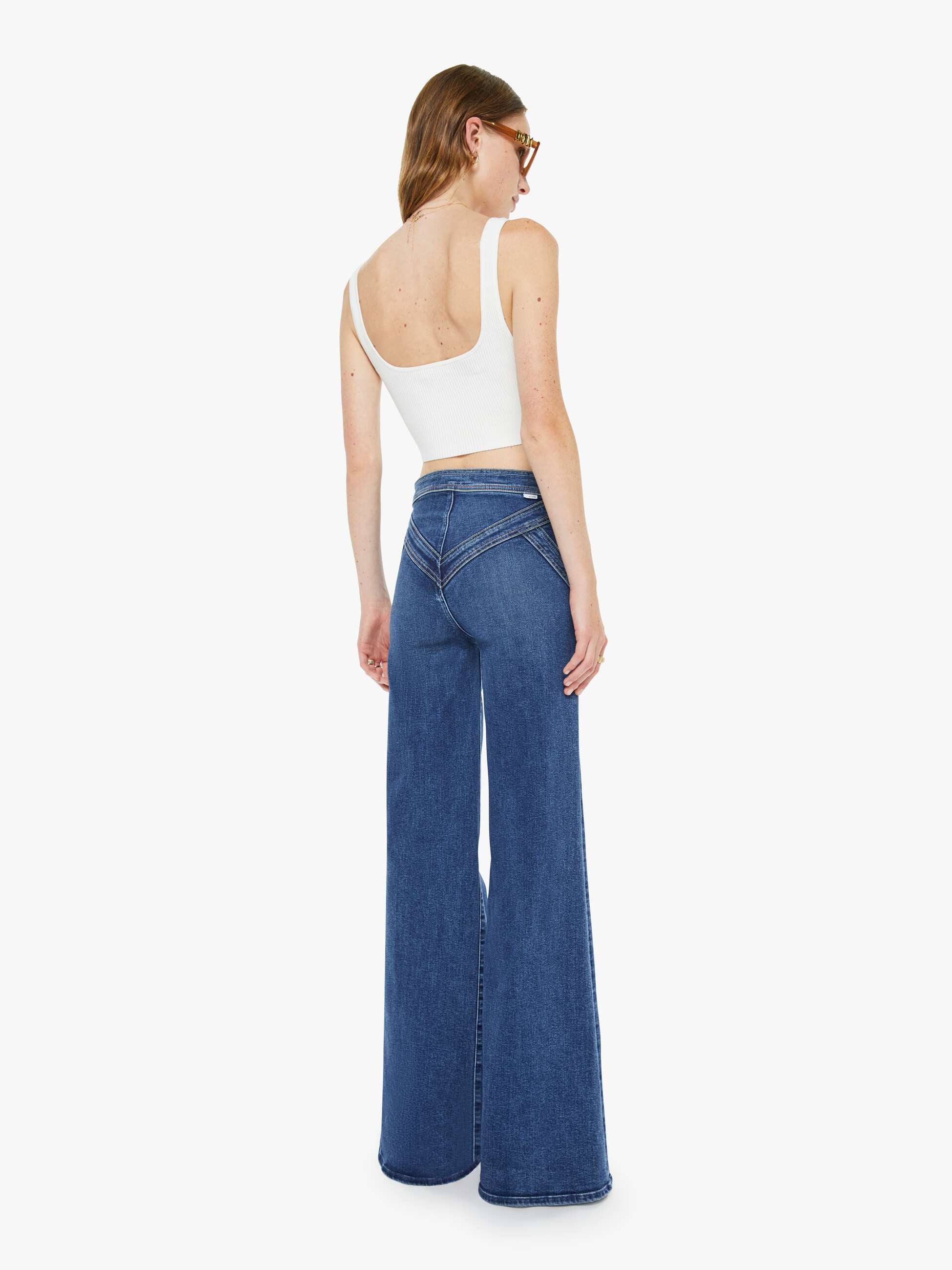 Mother Denim The Criss Cross Roller Heel