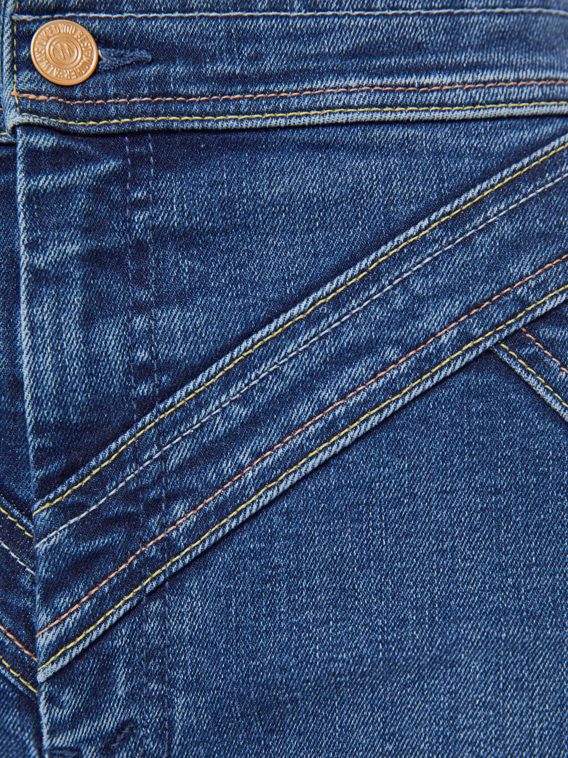 Mother Denim The Criss Cross Roller Heel